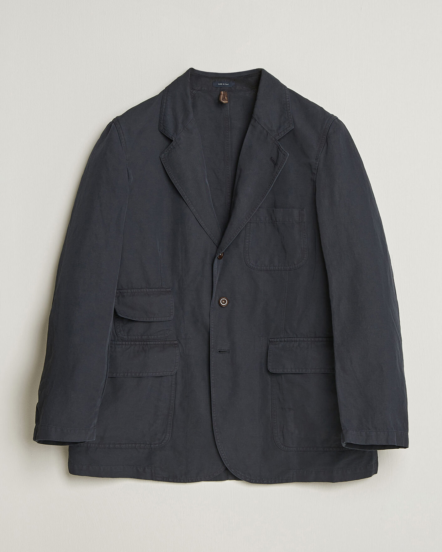 Homme | Blazers | Drake's | MKIV Clean Twill Games Blazer Navy