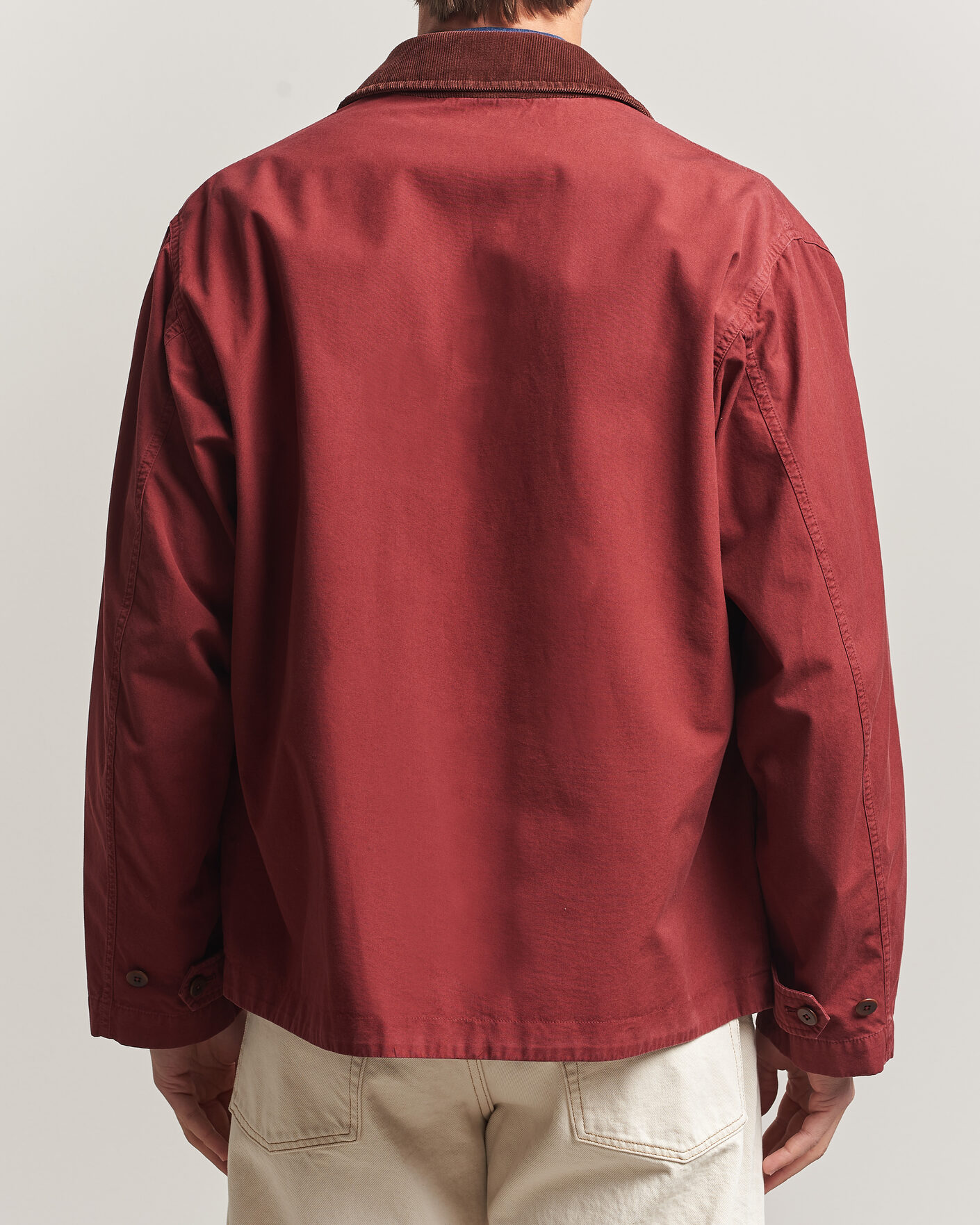 Homme | Manteaux Et Vestes | Drake's | Hiking Jacket Washed Red