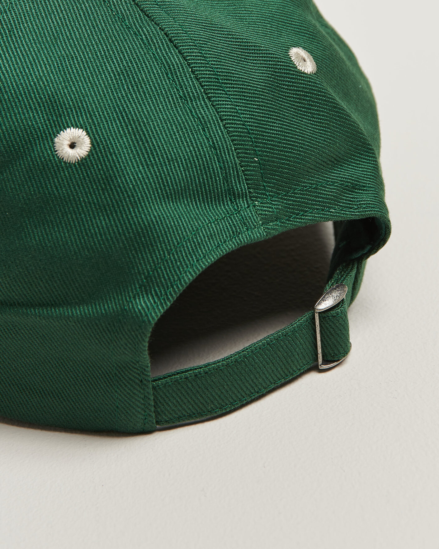Heren | Hoeden en petten | Drake's | Charivari Twill Baseball Cap Green/Ecru