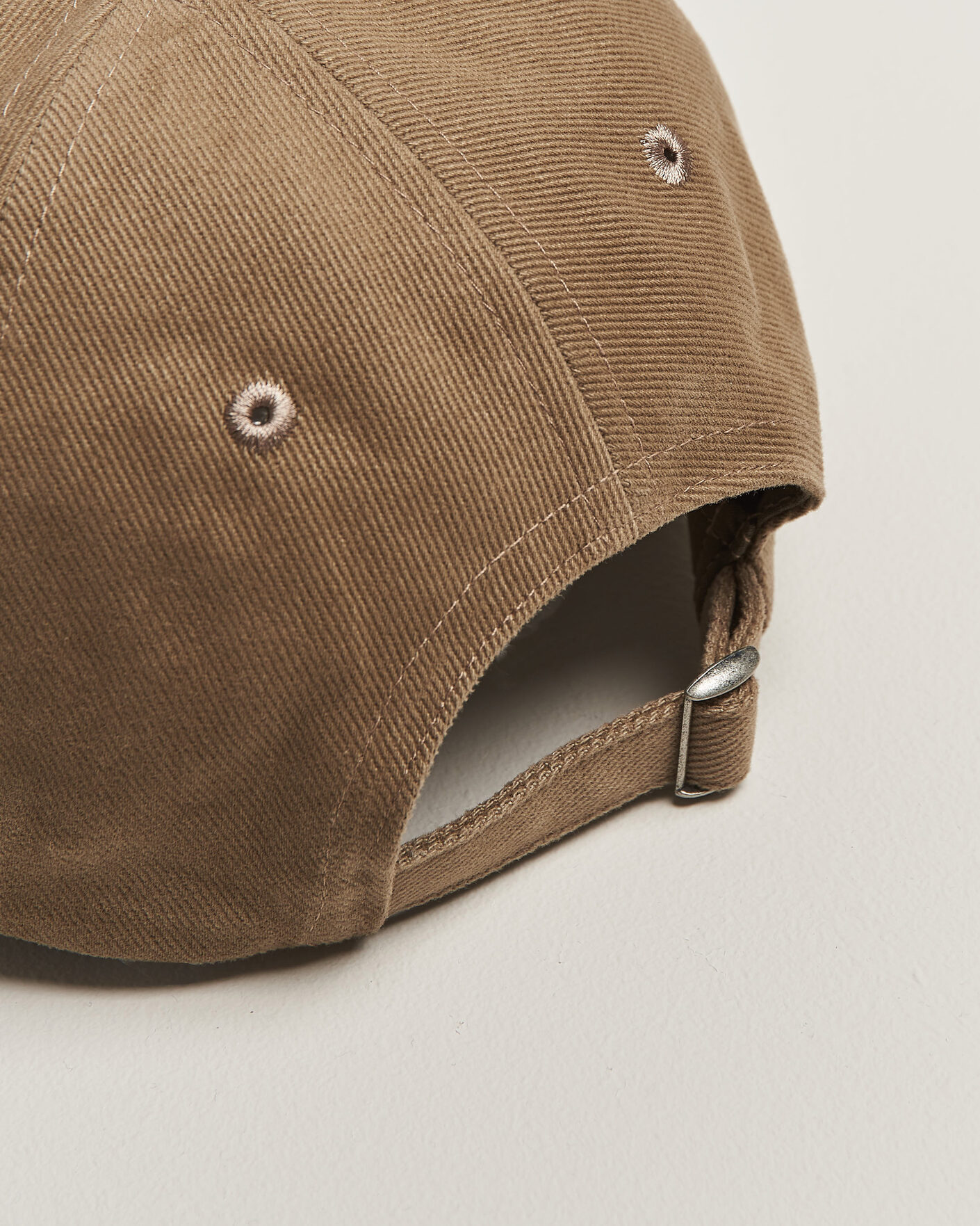 Heren | Hoeden en petten | Drake's | Onion Seller Twill Baseball Cap Fawn Brown