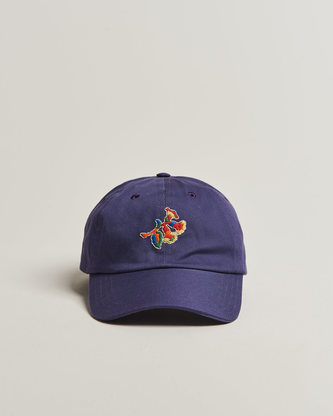 Homme | Bobs Et Casquettes | Drake's | Tapisserie Twill Baseball Cap Blue