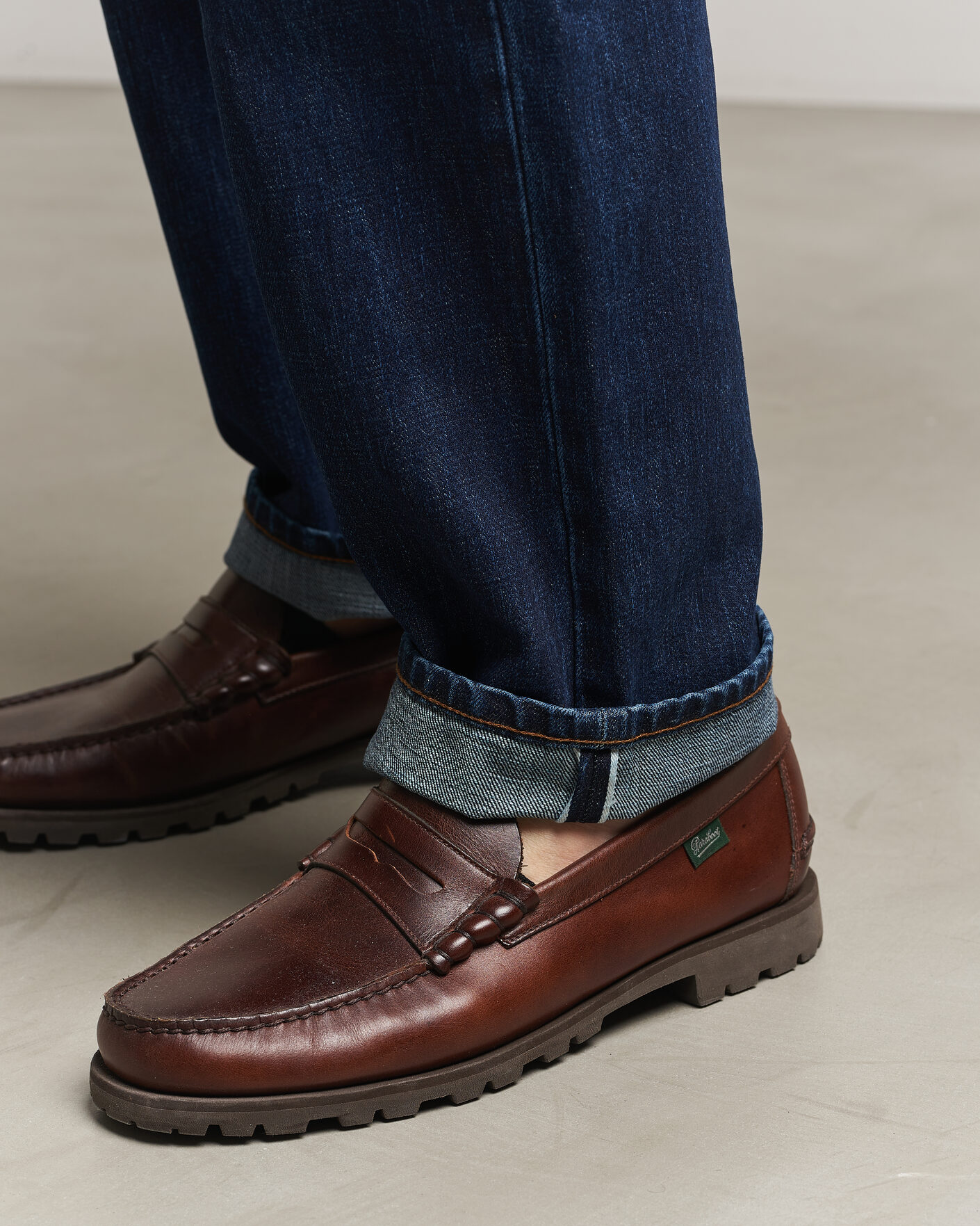 Homme | Jeans | Drake's | 5-Pocket Japanese Selvedge Denim Stone Wash