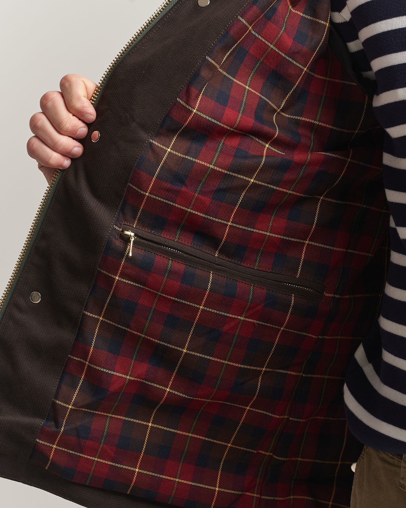 Heren | Jassen | Manifattura Ceccarelli | Dry Wax Rain Caban Dark Green