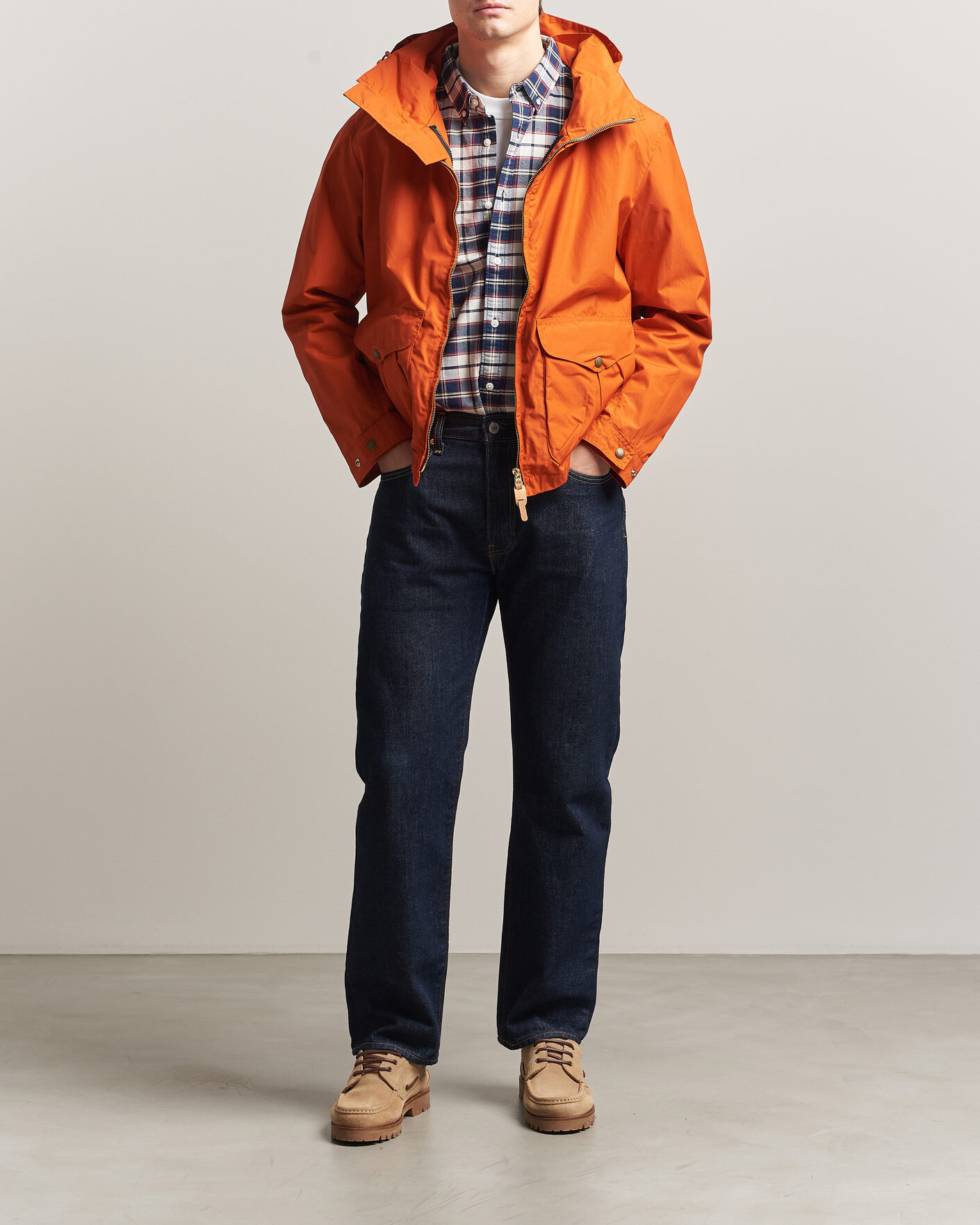 Heren | Jassen | Manifattura Ceccarelli | All Season Blazer Coat Orange