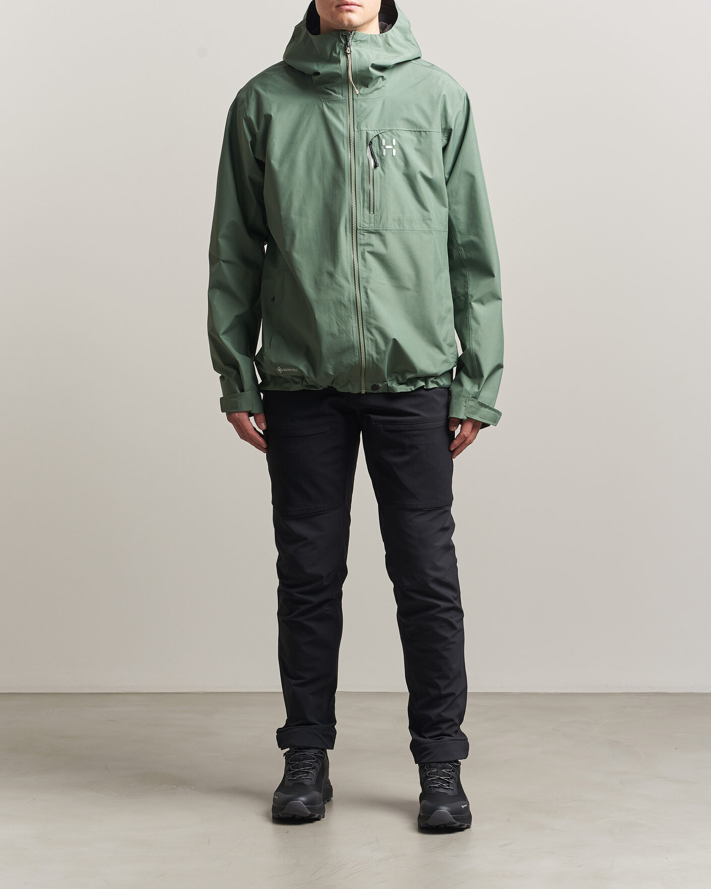 Homme | Manteaux Et Vestes | Haglöfs | Alert Gore-Tex Jacket Chlorophyll Green