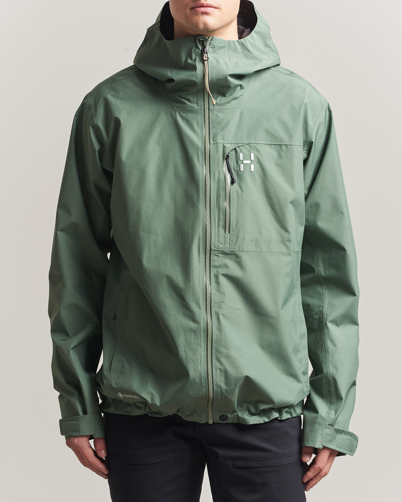 Homme | Manteaux Et Vestes | Haglöfs | Alert Gore-Tex Jacket Chlorophyll Green