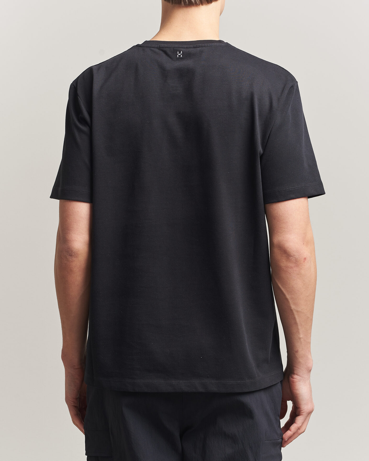 Heren | T-shirts | Haglöfs | Organic Cotton T-Shirt True Black