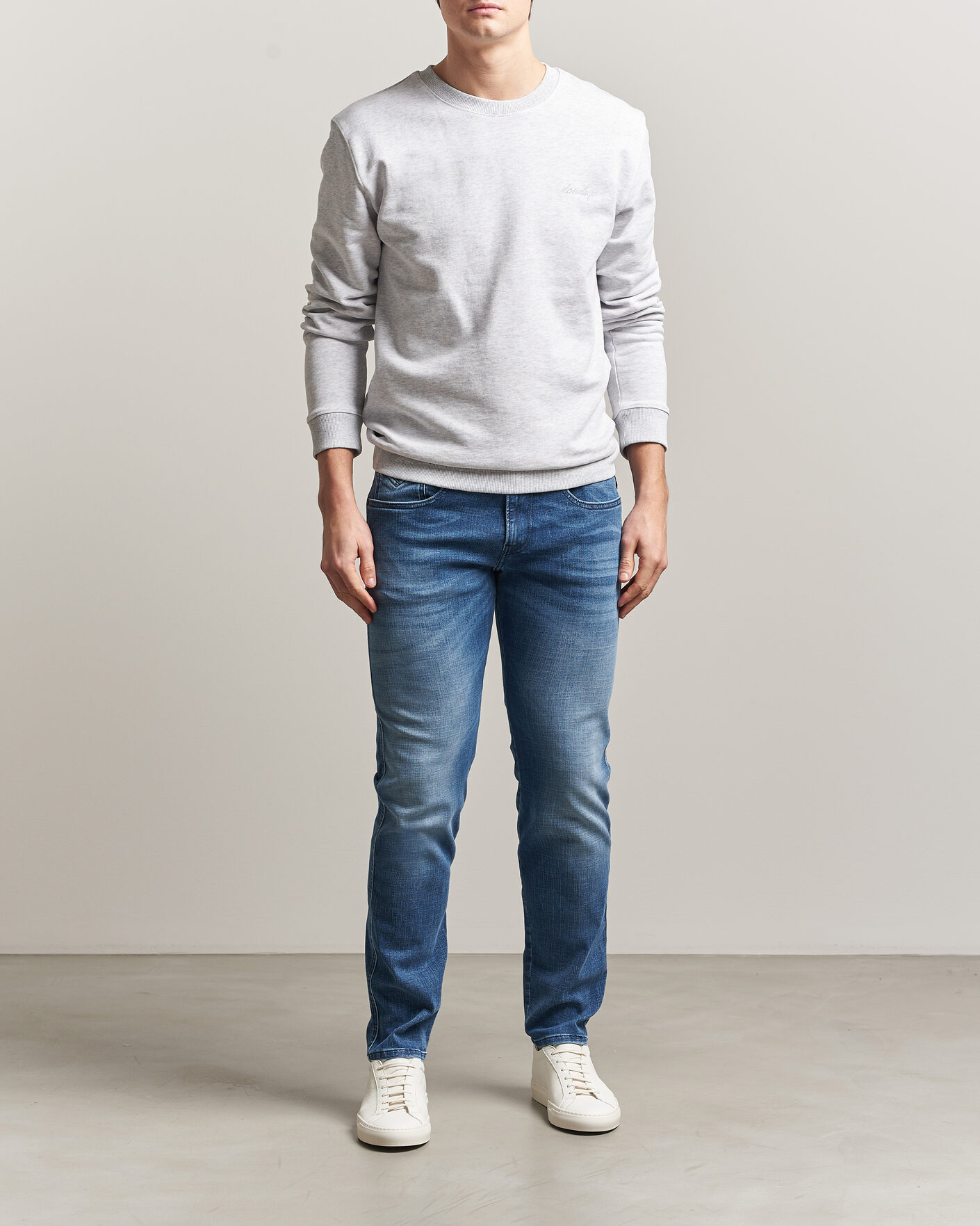 Homme | Jeans | Replay | Anbass Hyperflex Matrix Jeans Medium Blue