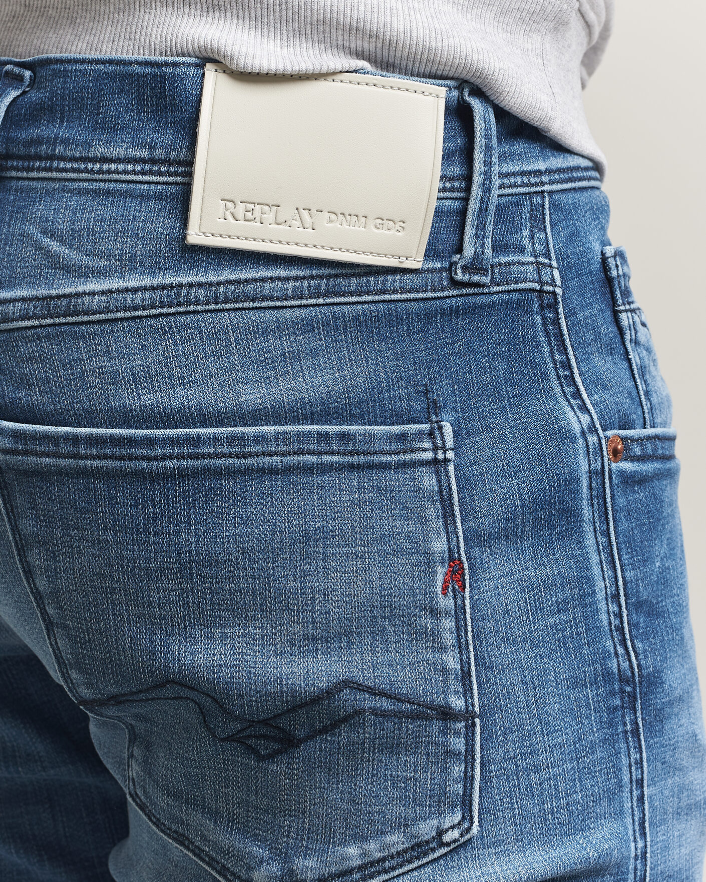 Homme | Jeans | Replay | Anbass Hyperflex Matrix Jeans Medium Blue