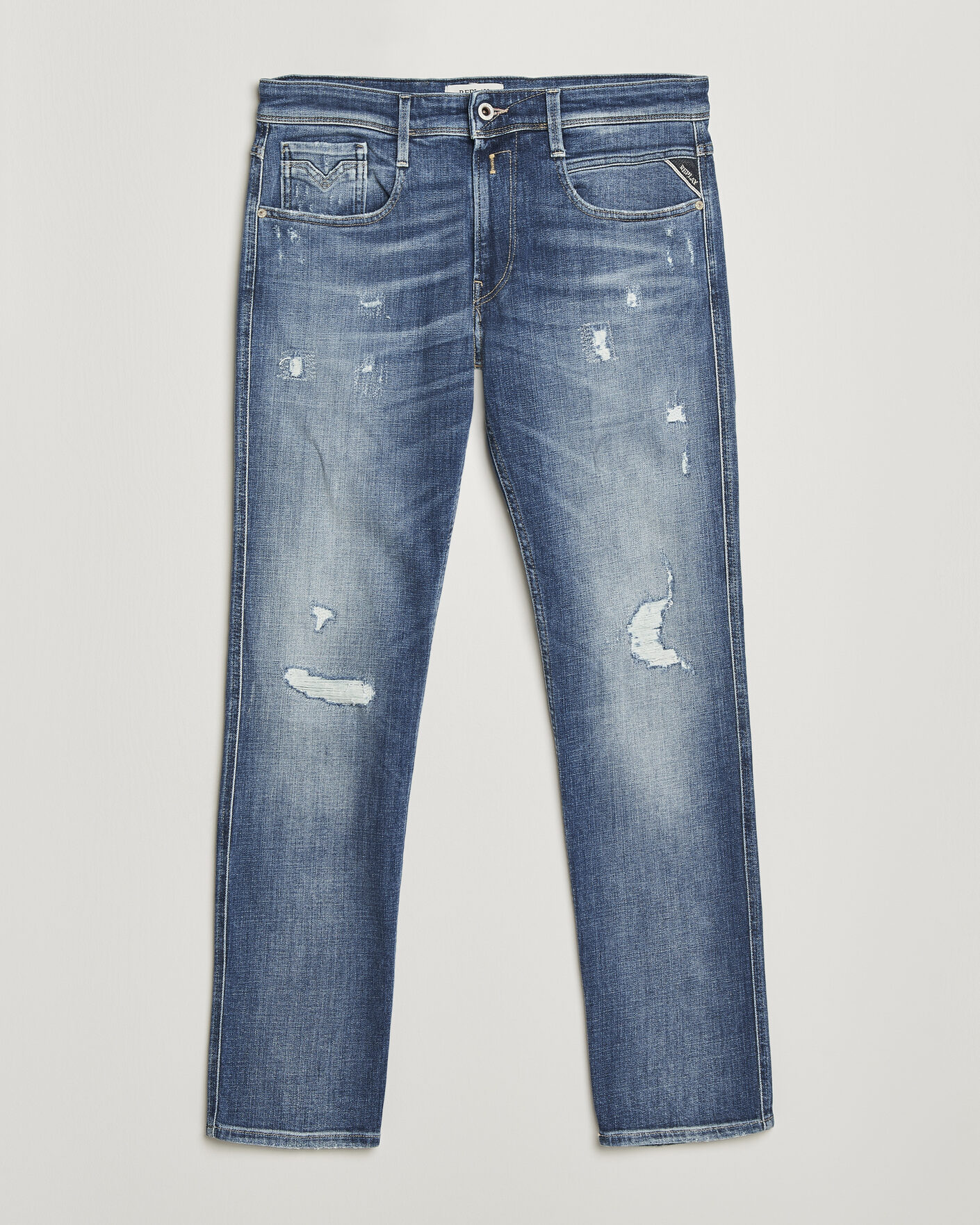Homme | Jeans | Replay | Anbass 10 Year Wash Jeans Medium Blue