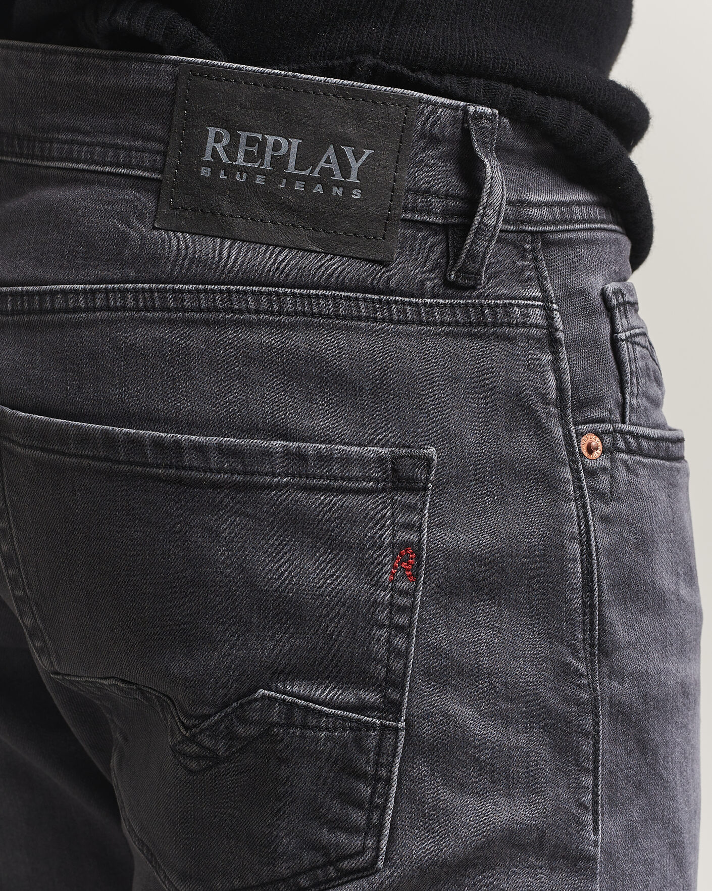 Homme | Pantalons | Replay | Rocco Comfort Fit Powerstretch Jeans Black