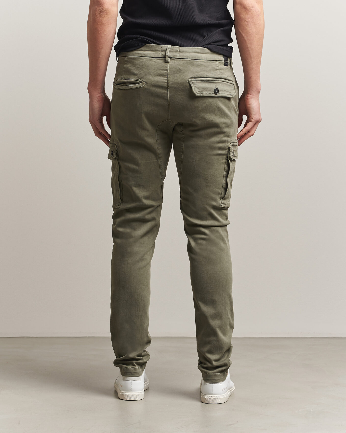 Heren | Broeken | Replay | Jaan Hyperflex Cargo Pants Military Green