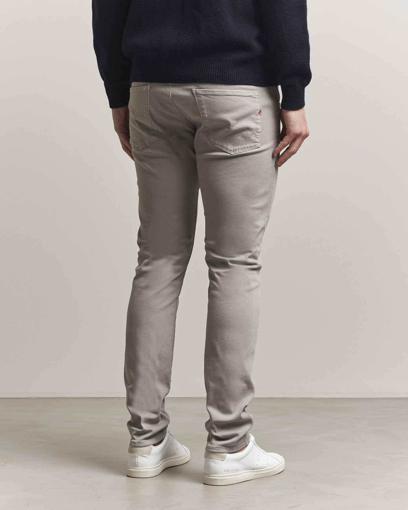 Heren | Broeken | Replay | Anbass Hyperflex X.Lite 5-Pocket Pants Light Grey