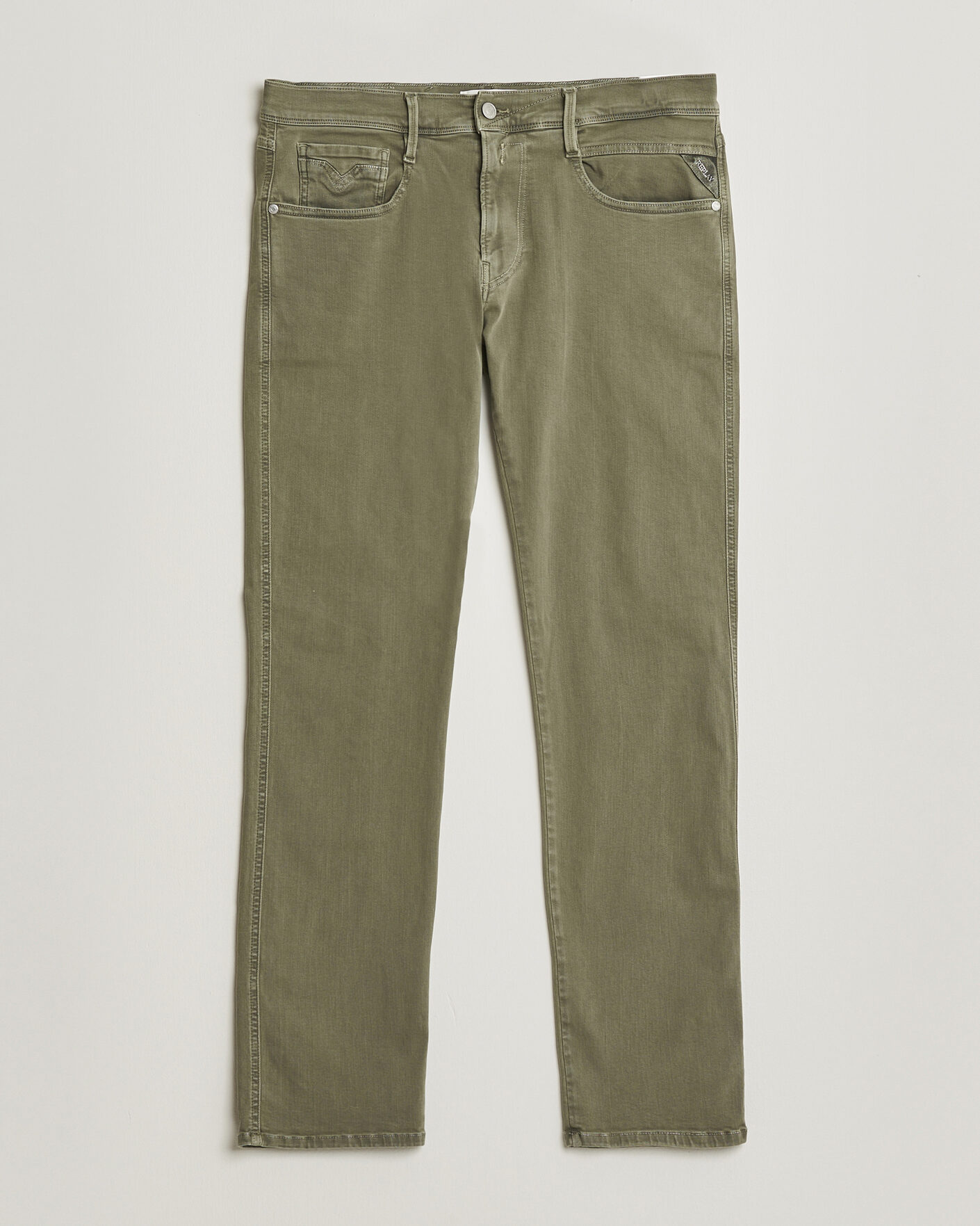 Homme | Pantalons | Replay | Anbass Hyperflex X.Lite 5-Pocket Pants Military Green