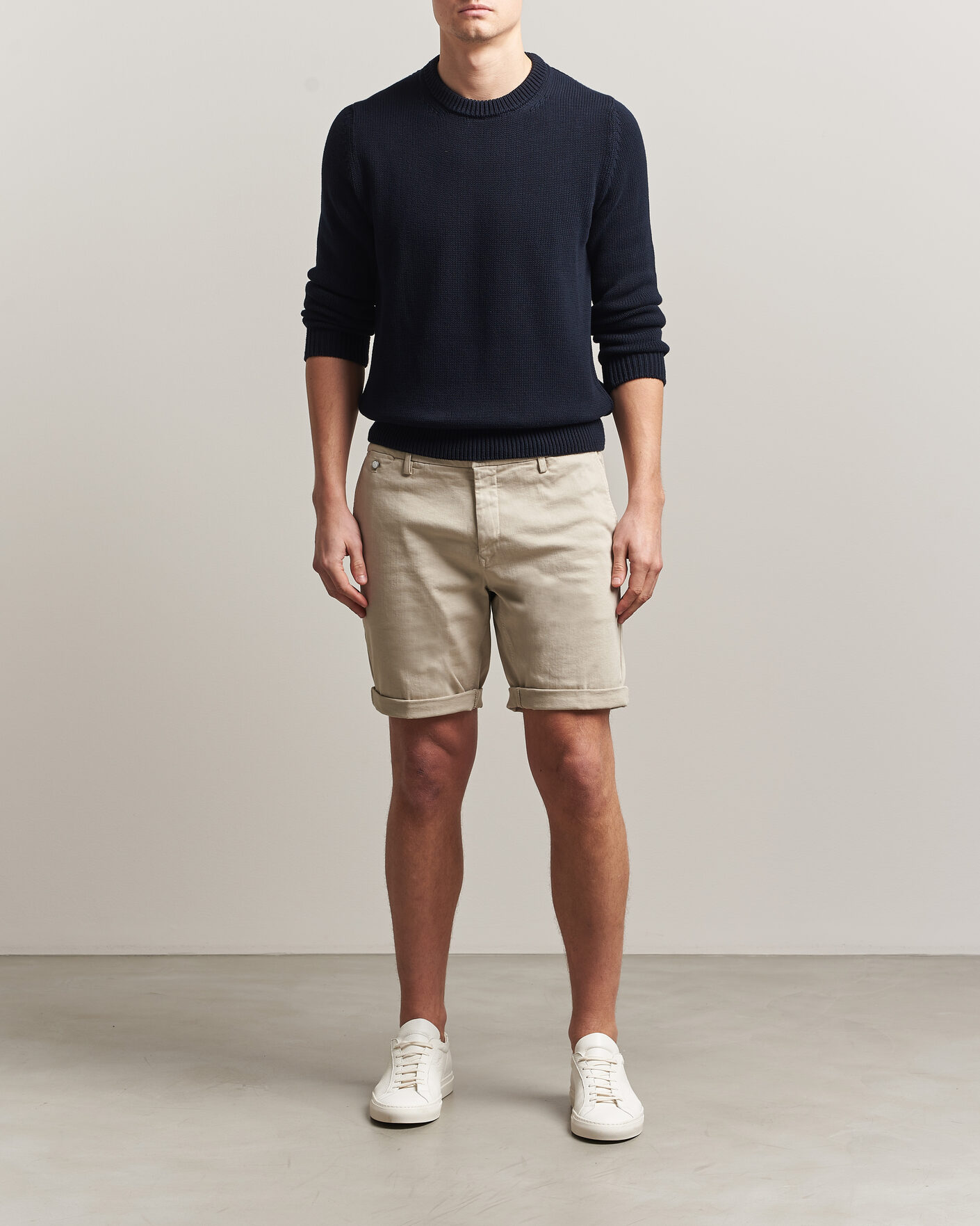 Homme | Shorts | Replay | Benni Hyperflex Shorts Ivory