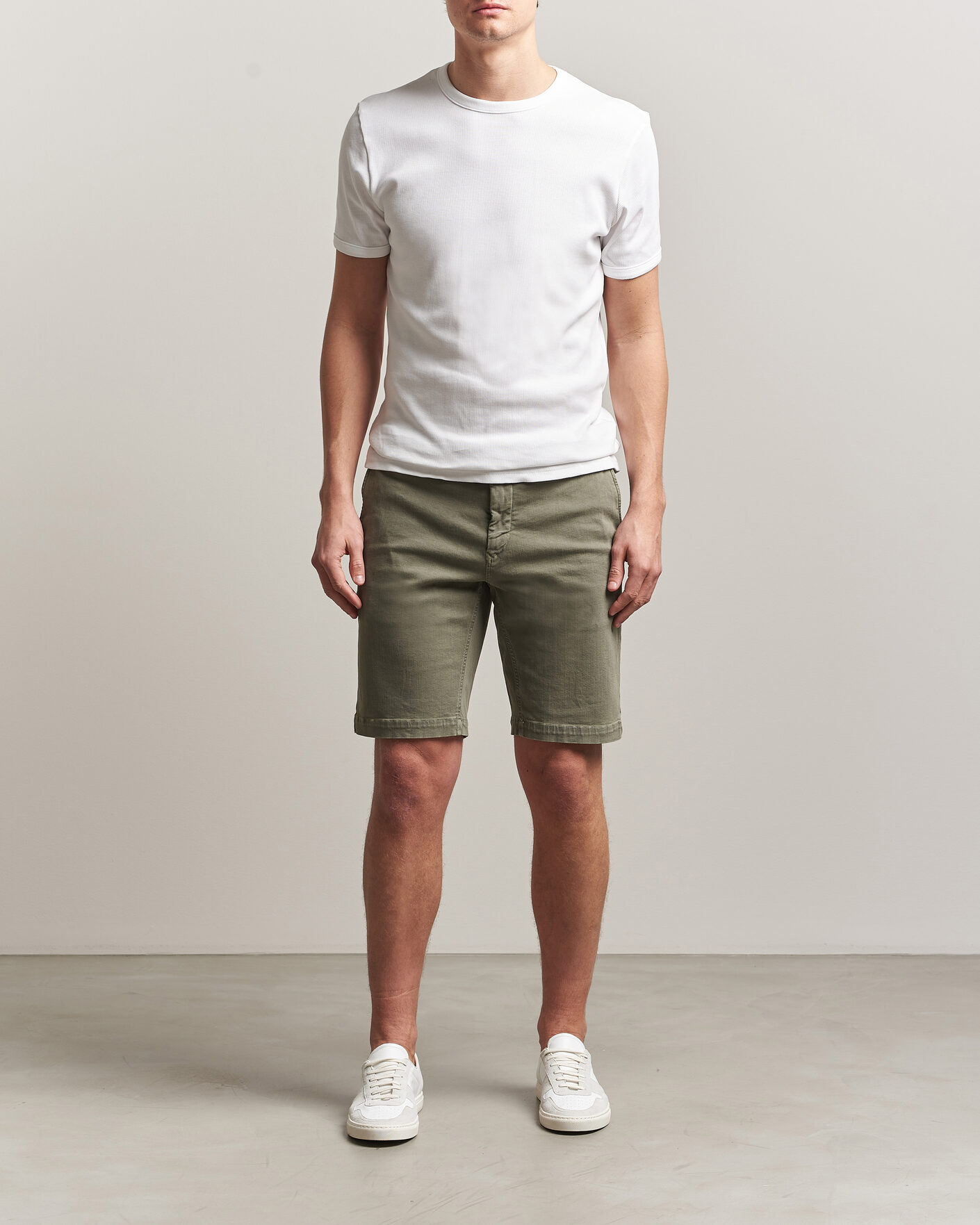 Heren | Korte broek | Replay | Benni Hyperflex Shorts Military Green