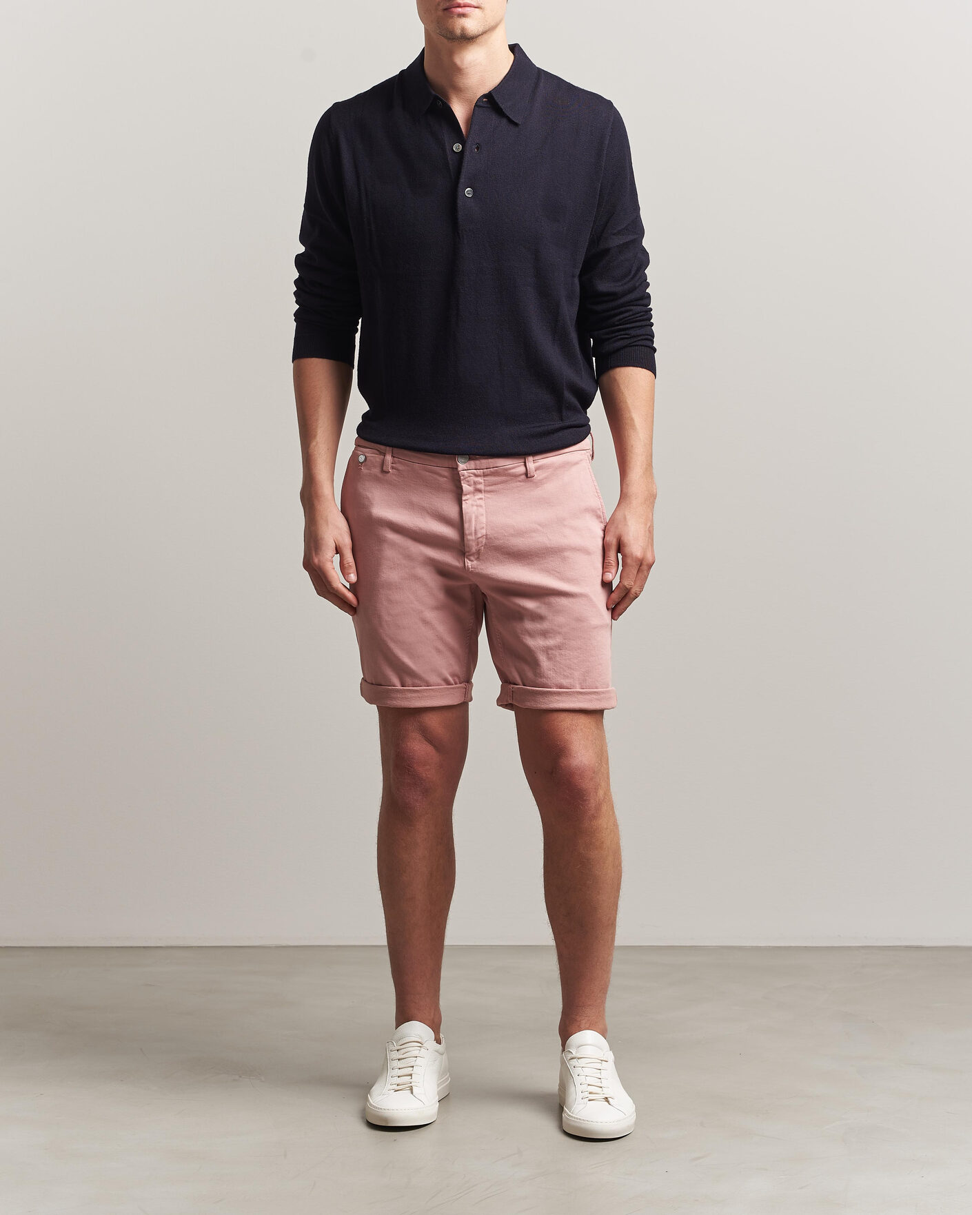 Heren | Korte broek | Replay | Benni Hyperflex Shorts Washed Pink