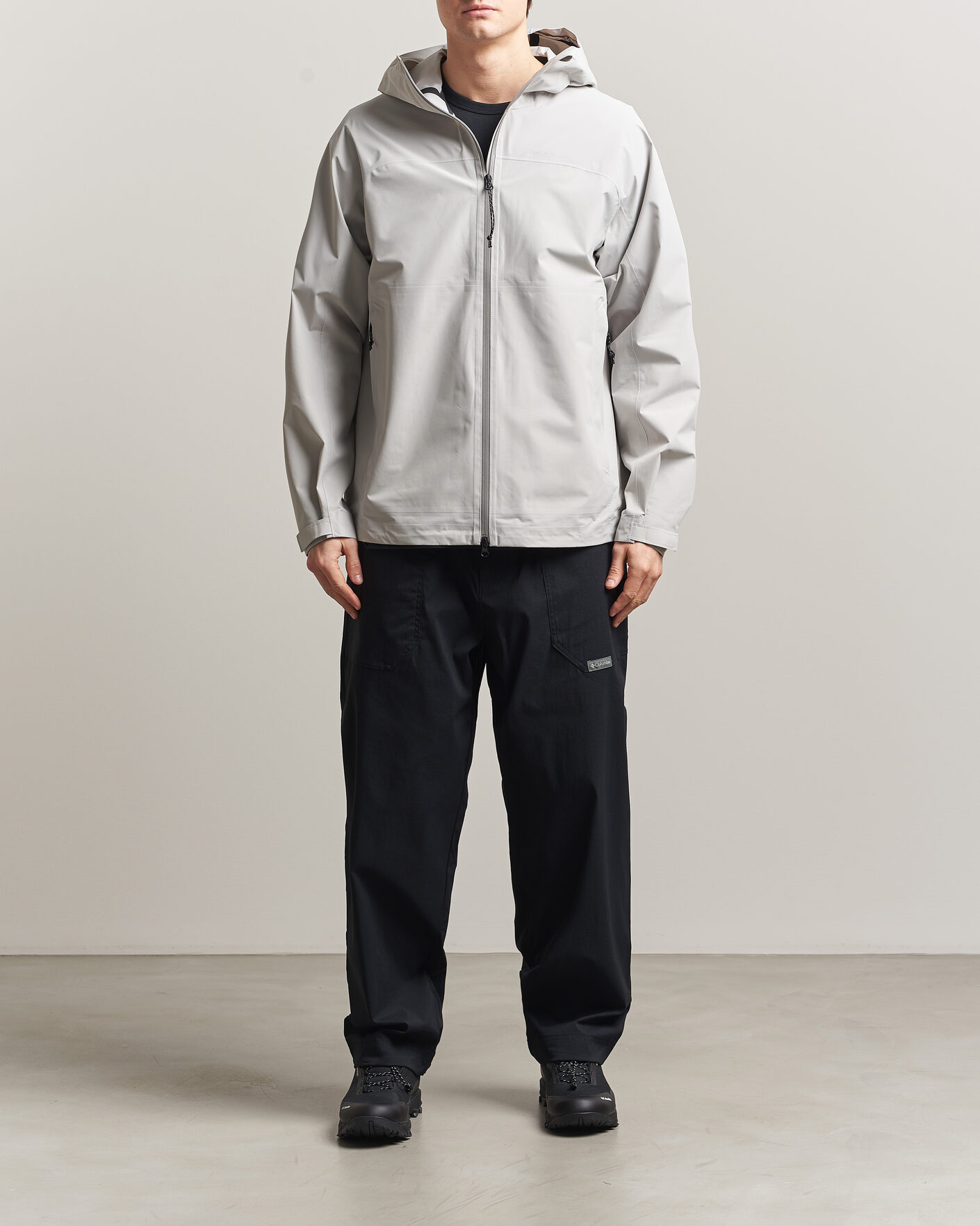 Heren | Jassen | Peak Performance | Treeline Hipe Hooded Shell Jacket Summit Smoke