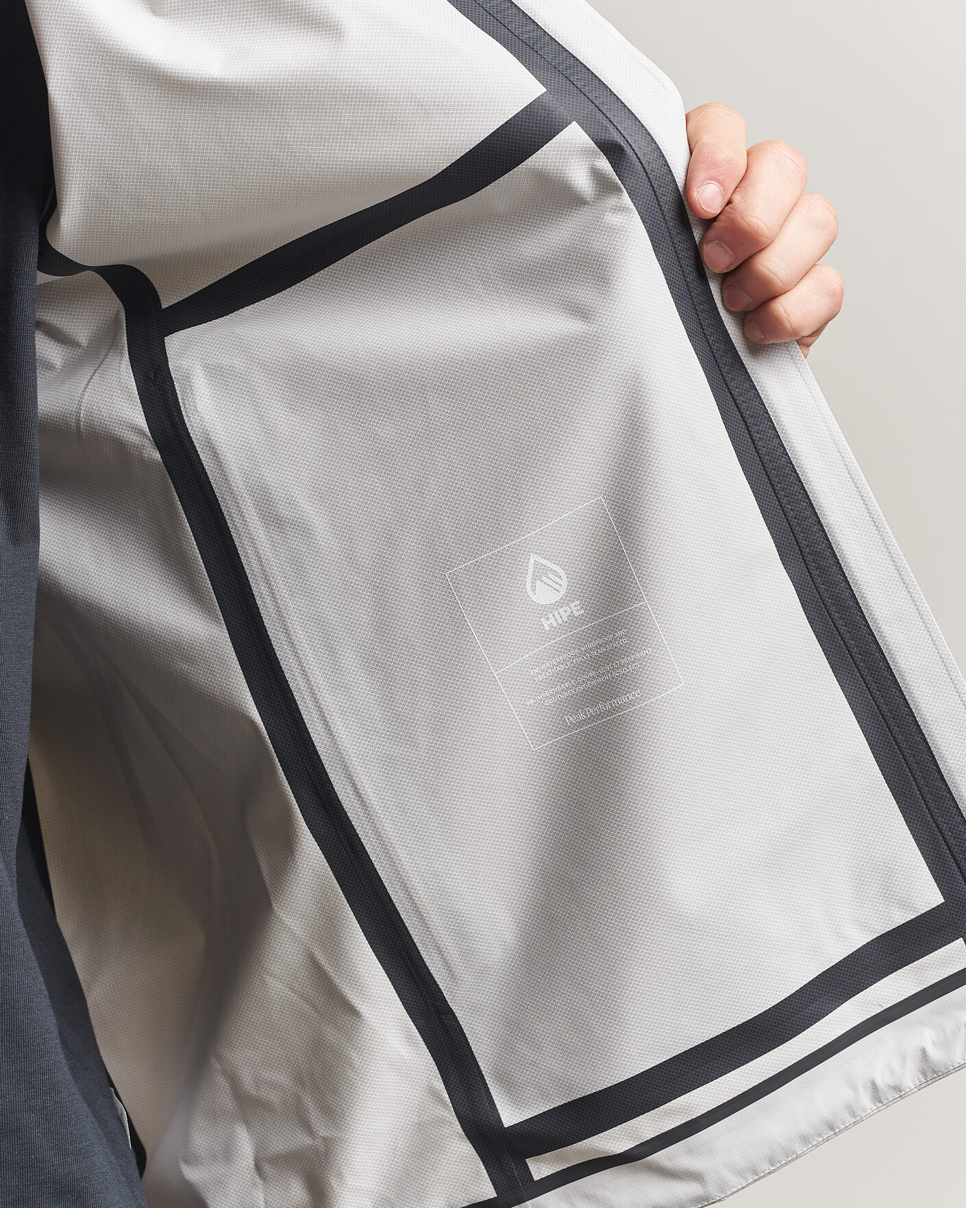 Homme | Manteaux Et Vestes | Peak Performance | Treeline Hipe Hooded Shell Jacket Summit Smoke