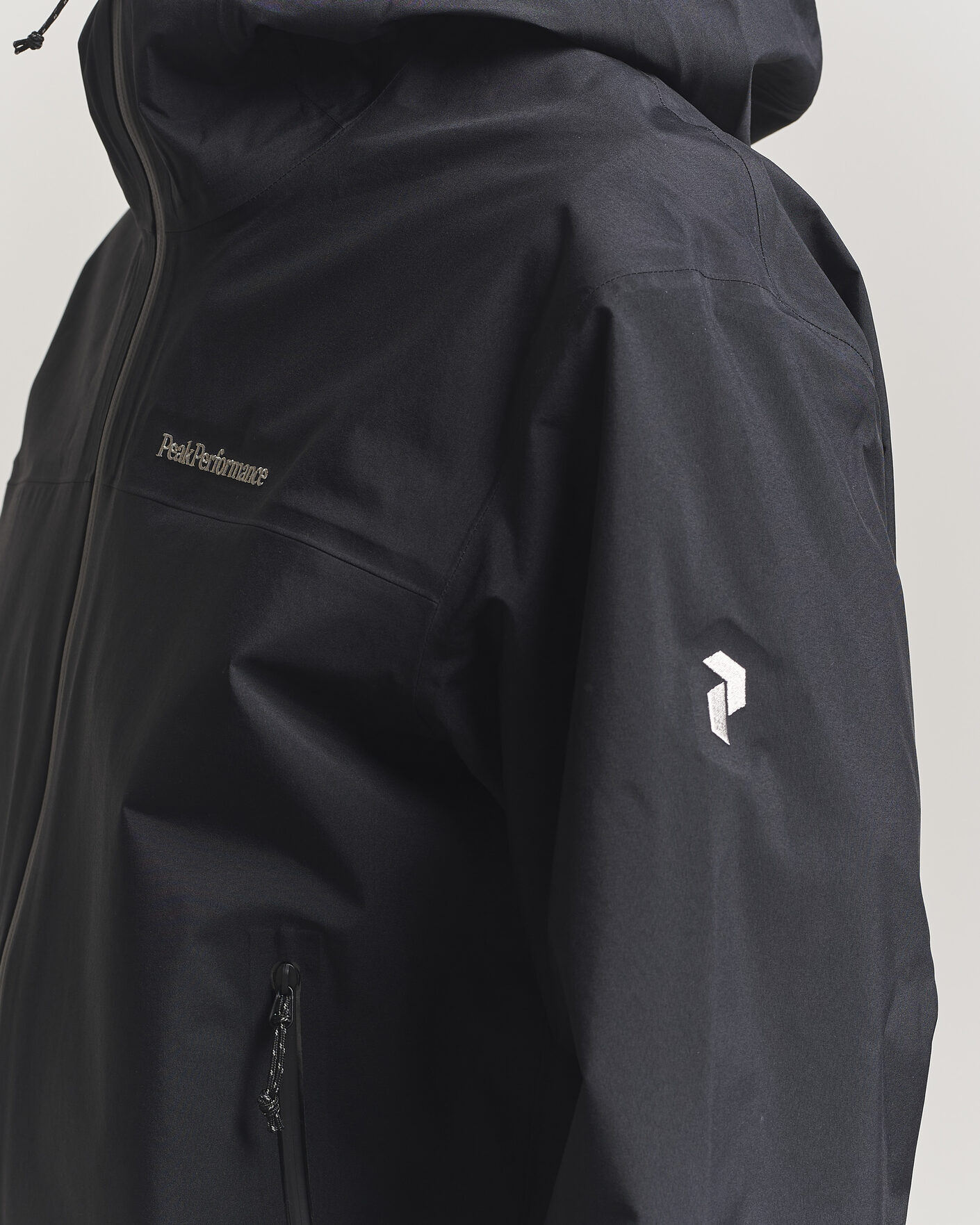Heren | Jassen | Peak Performance | Treeline Gore-Tex Shell Jacket Black