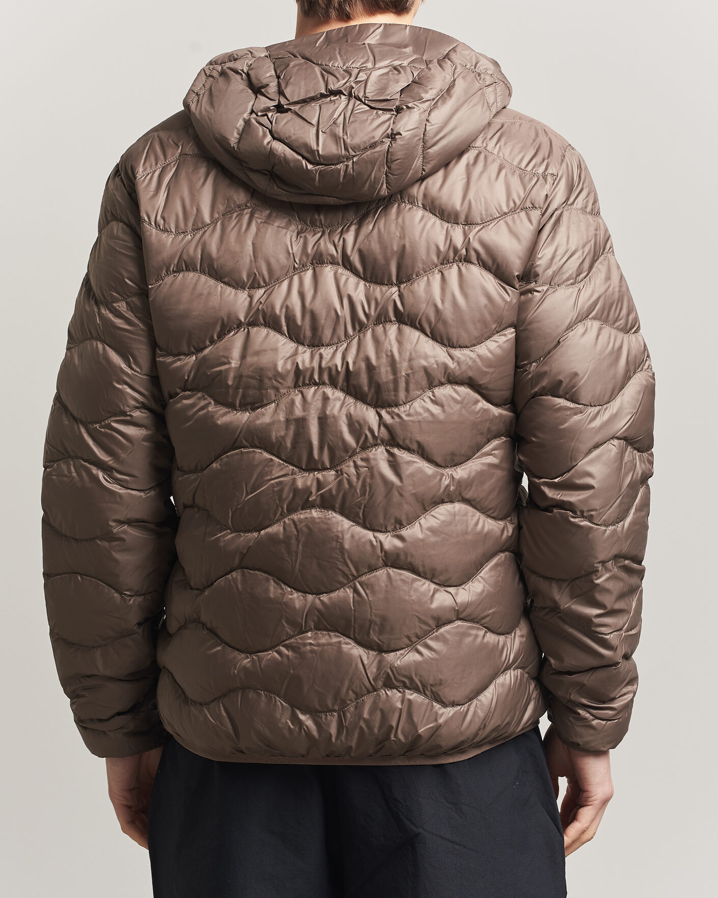 Homme | Manteaux Et Vestes | Peak Performance | Helium Down Hooded Jacket Terrian Tan
