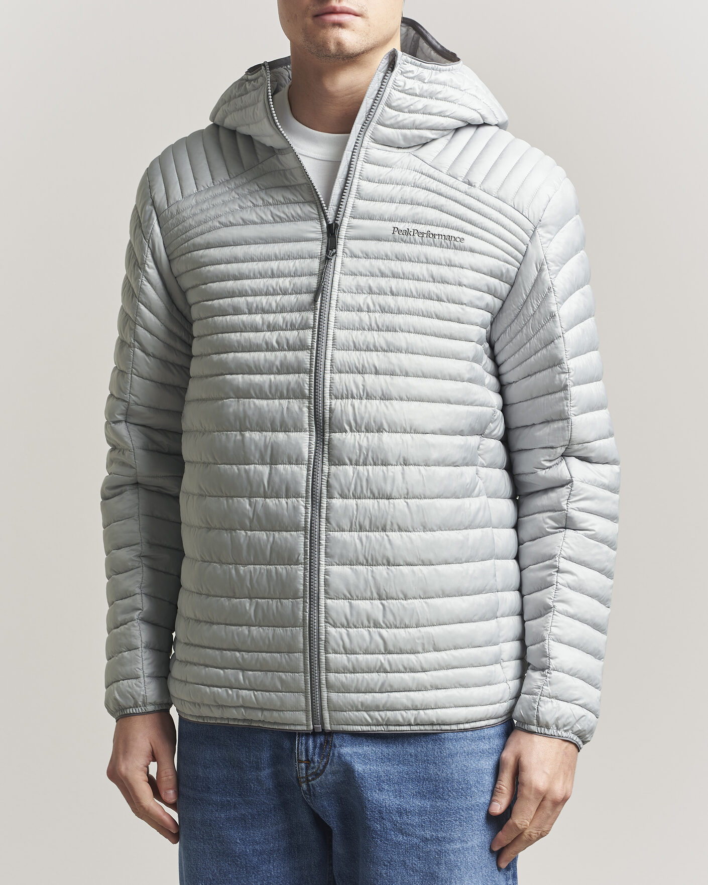 Heren | Jassen | Peak Performance | Monolight Insultaed Hooded Jacket Summit Smoke