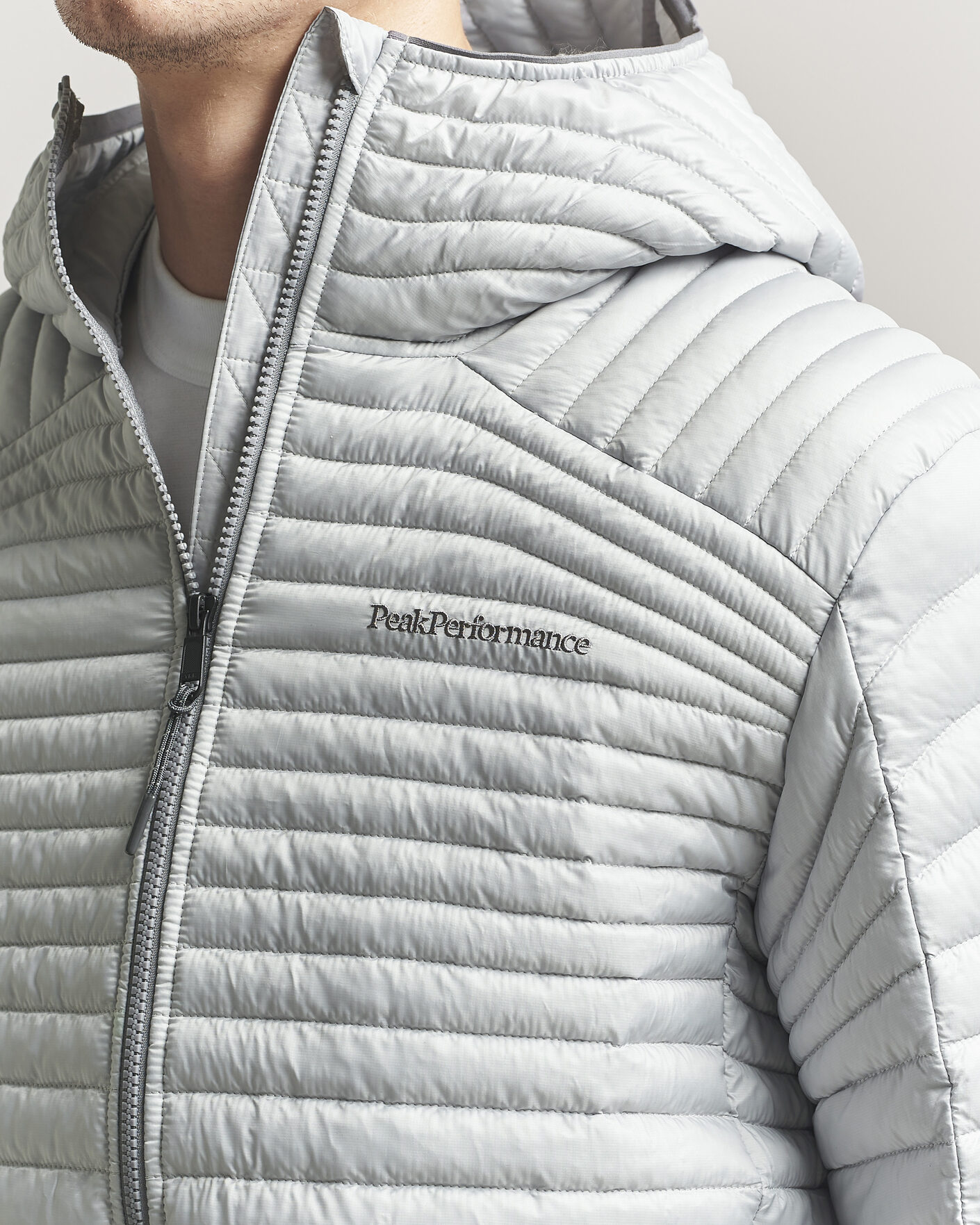 Heren | Jassen | Peak Performance | Monolight Insultaed Hooded Jacket Summit Smoke
