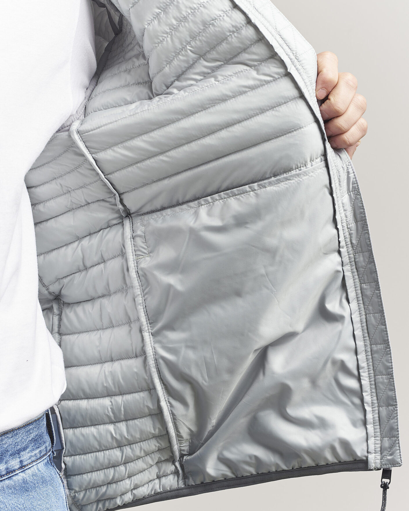 Heren | Jassen | Peak Performance | Monolight Insultaed Hooded Jacket Summit Smoke