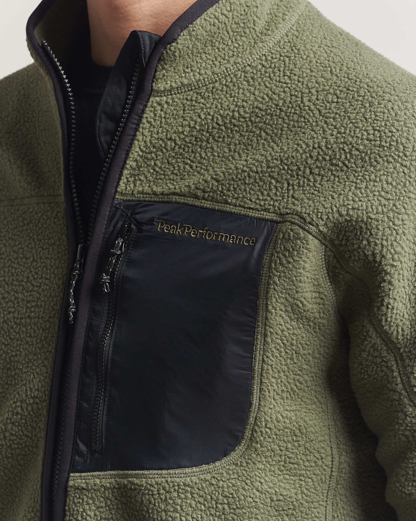 Homme | Pulls Et Tricots | Peak Performance | Nature Rush Pile Full Zip Pine Needle