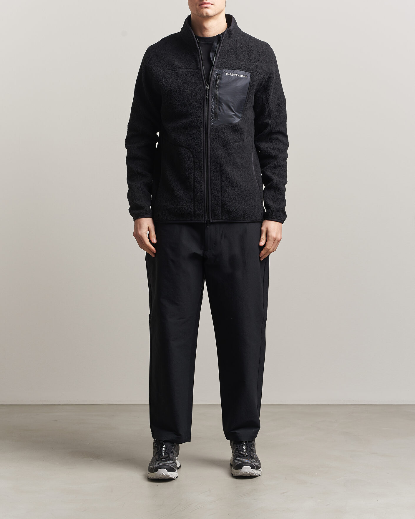 Homme | Pulls Et Tricots | Peak Performance | Nature Rush Pile Full Zip Black