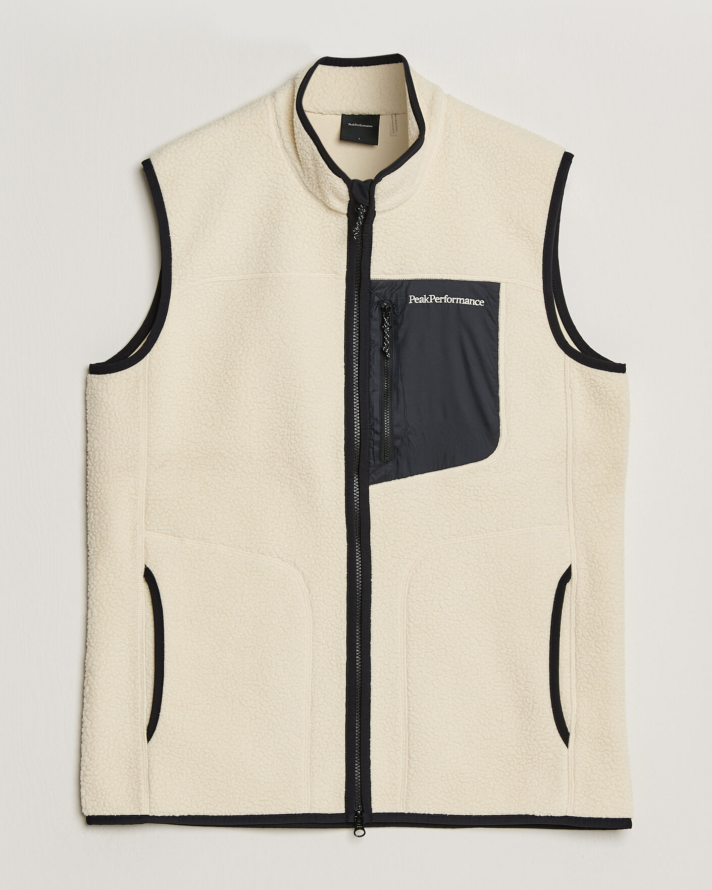 Homme | Gilets | Peak Performance | Nature Rush Pile Vest Sand Fog