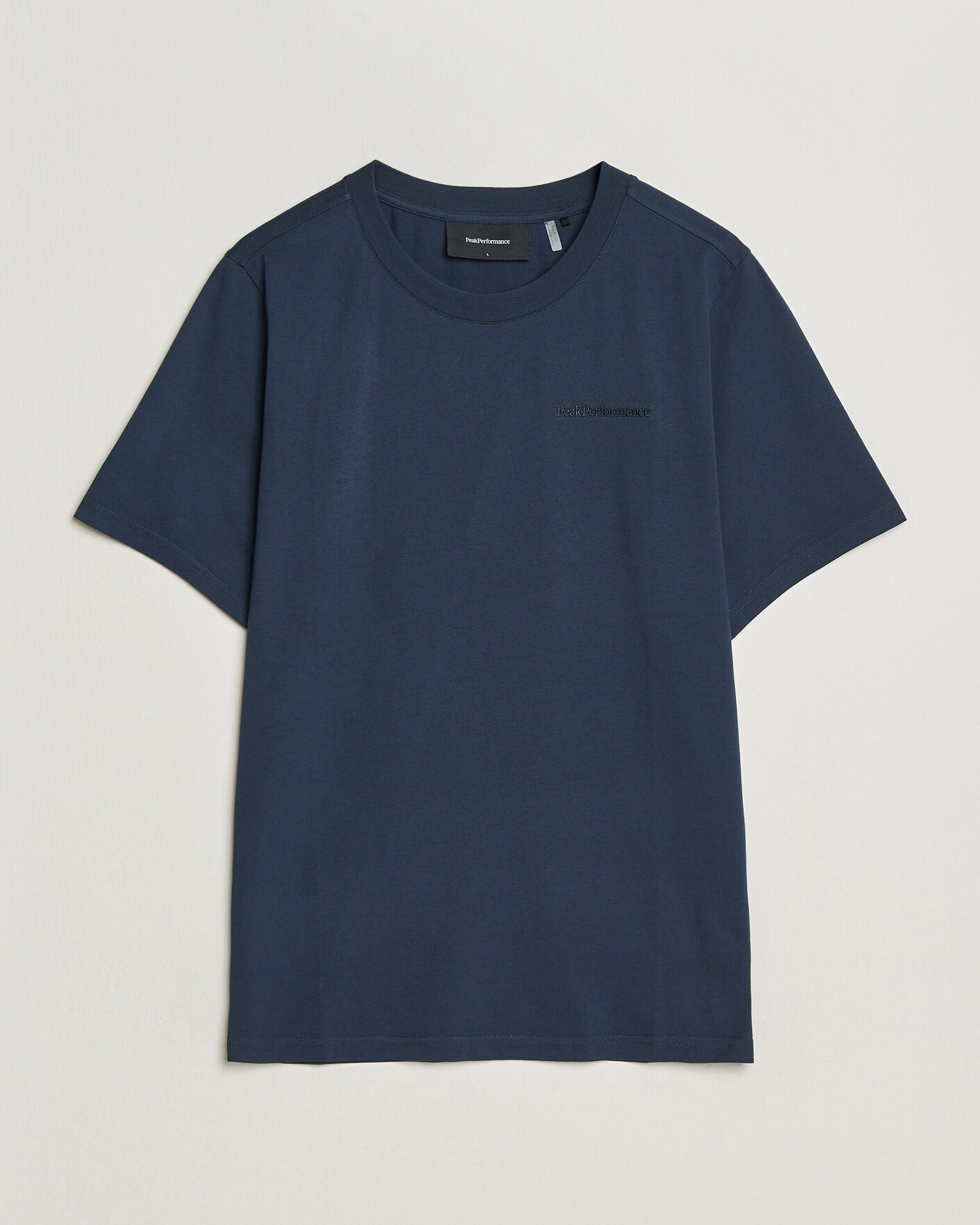 Heren | T-shirts | Peak Performance | Original Crew Neck T-Shirt Blue Shadow