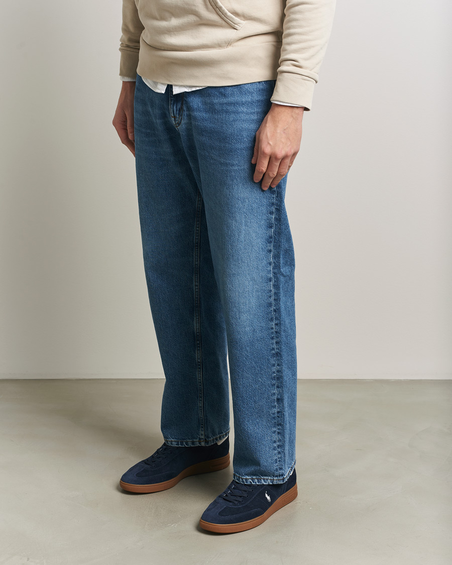 Homme | Baskets | Polo Ralph Lauren | Bedford Suede Sneakers Navy/Deckwash White