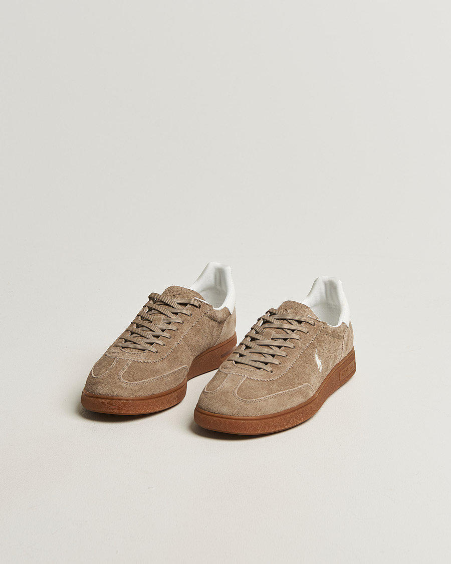 Homme | Baskets | Polo Ralph Lauren | Bedford Suede Sneakers Dirty Buck/White