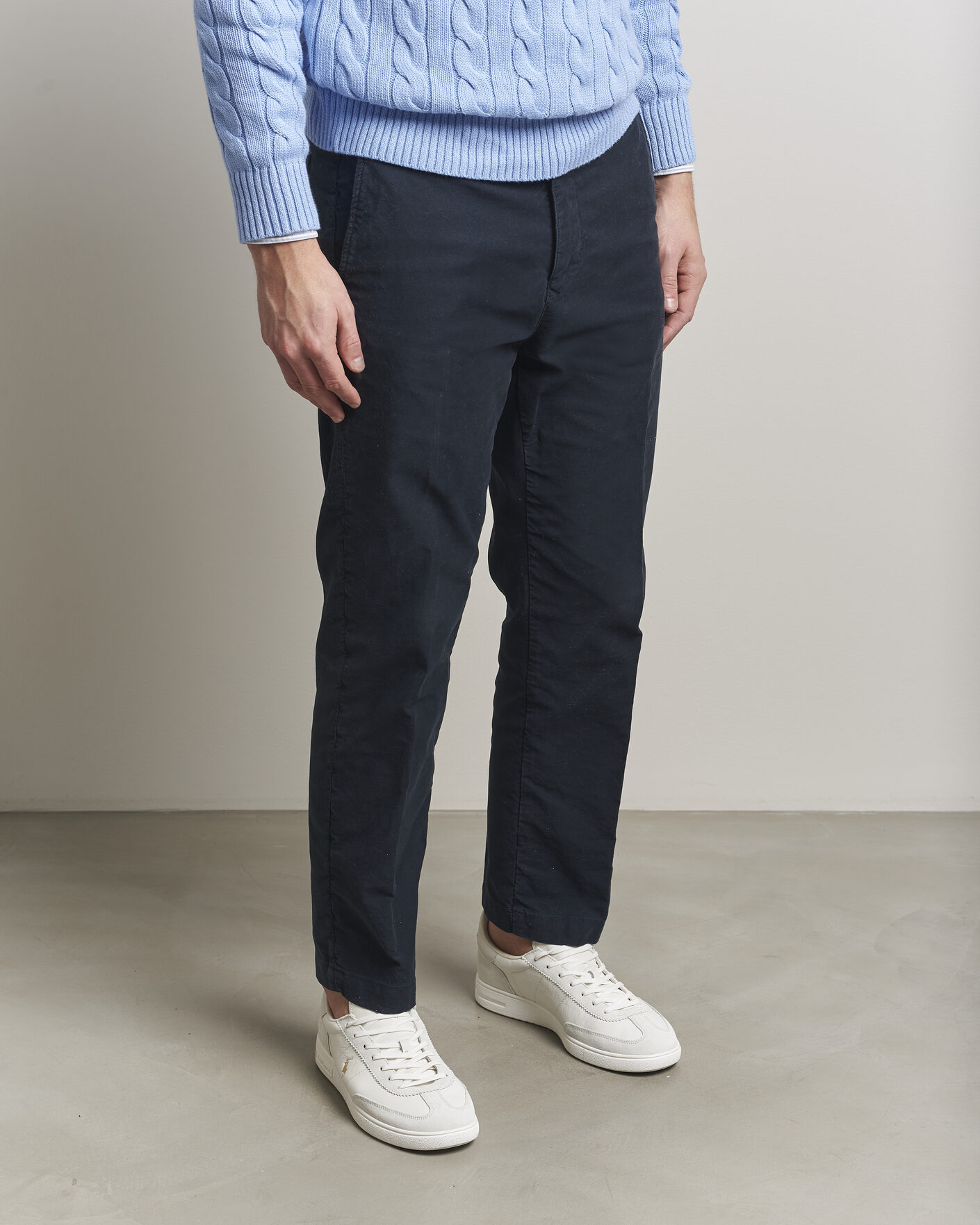 Heren | Sneakers | Polo Ralph Lauren | Bedford Leather/Suede Sneakers Bianco