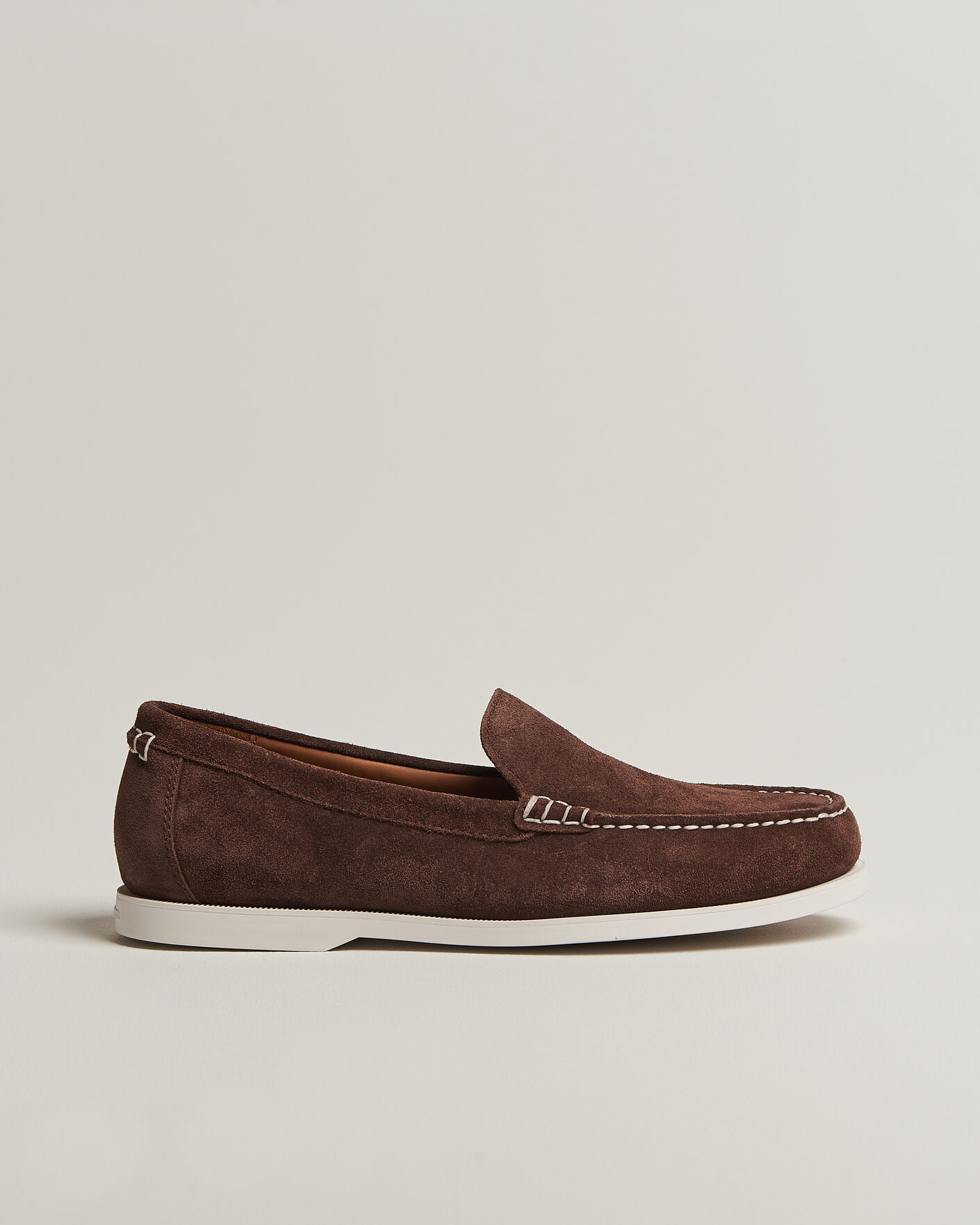 Heren | Instappers | Polo Ralph Lauren | Merton Casual Suede Loafers Dark Brown