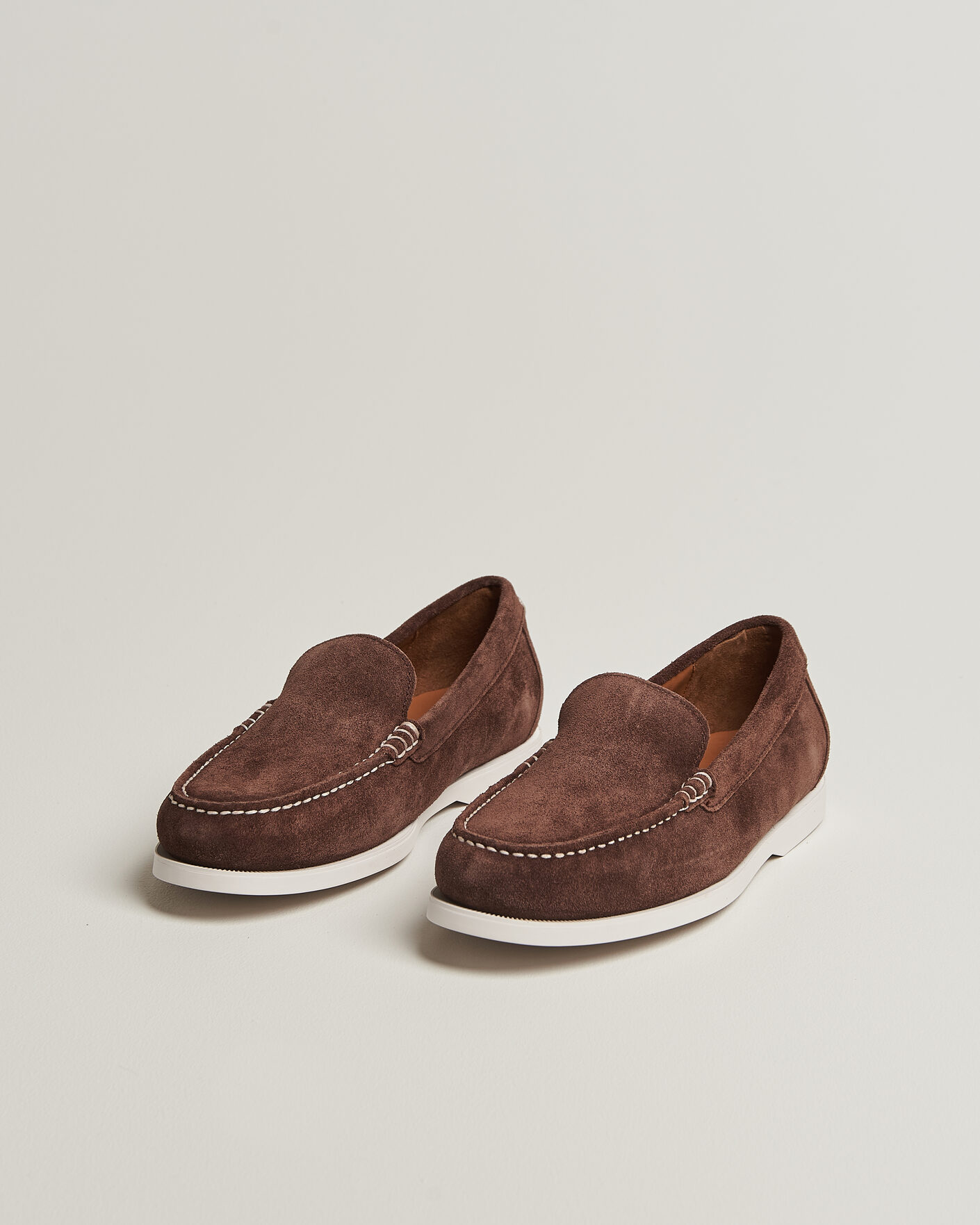 Heren | Instappers | Polo Ralph Lauren | Merton Casual Suede Loafers Dark Brown