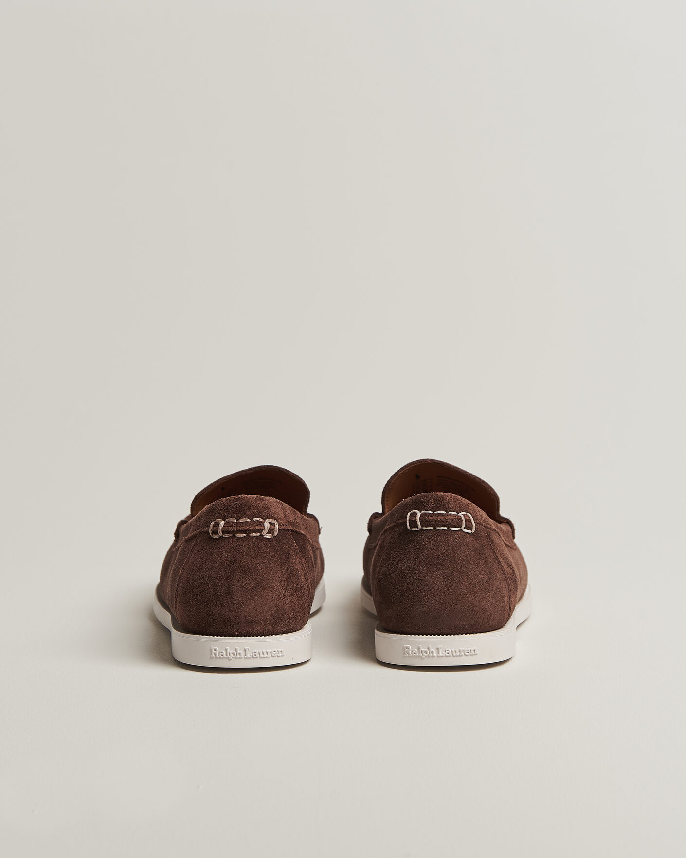 Heren | Instappers | Polo Ralph Lauren | Merton Casual Suede Loafers Dark Brown