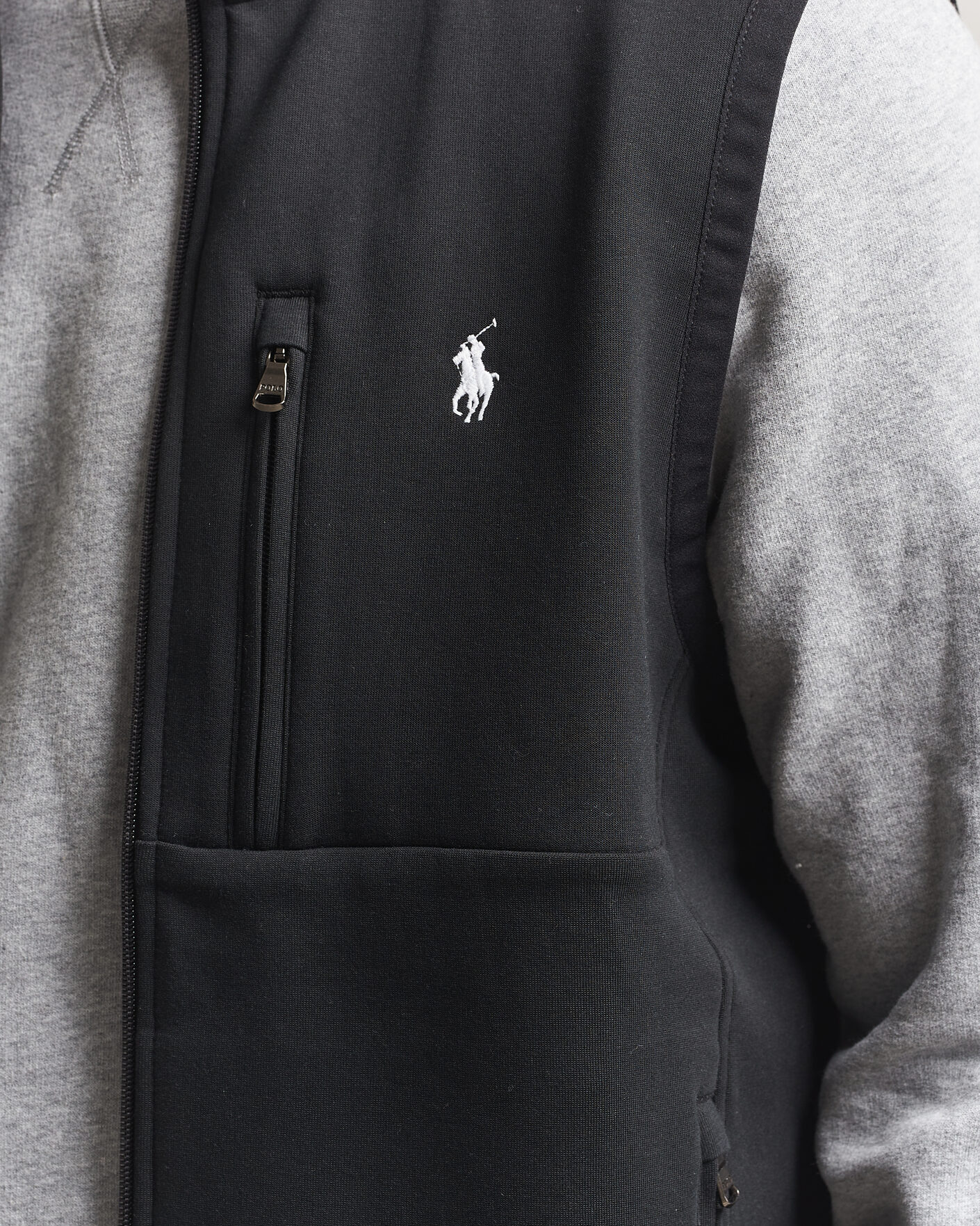 Heren | Truien | Polo Ralph Lauren | Double Knitted Vest Polo Black