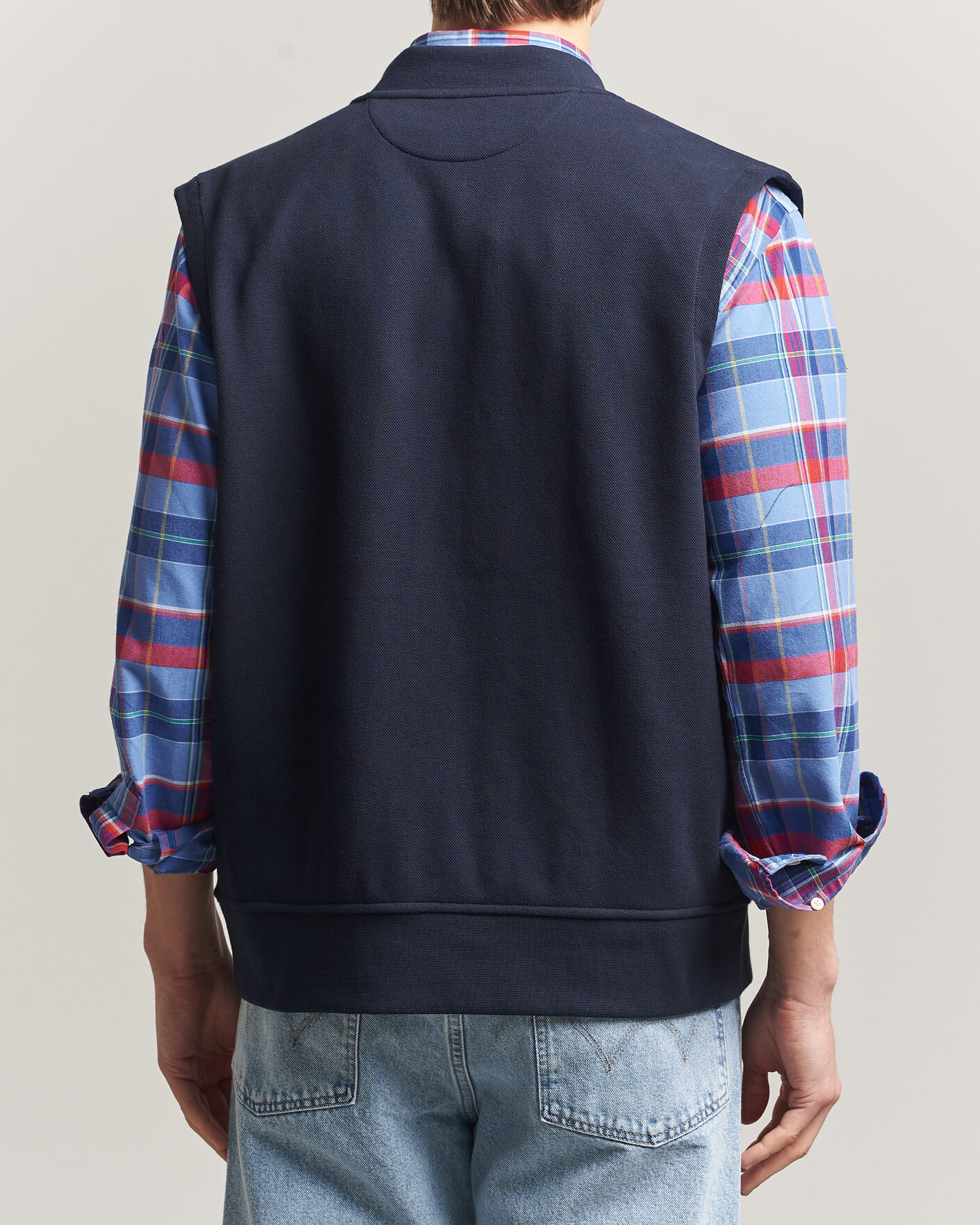 Heren | Gilets | Polo Ralph Lauren | Double Knitted Jaquard Vest Aviator Navy