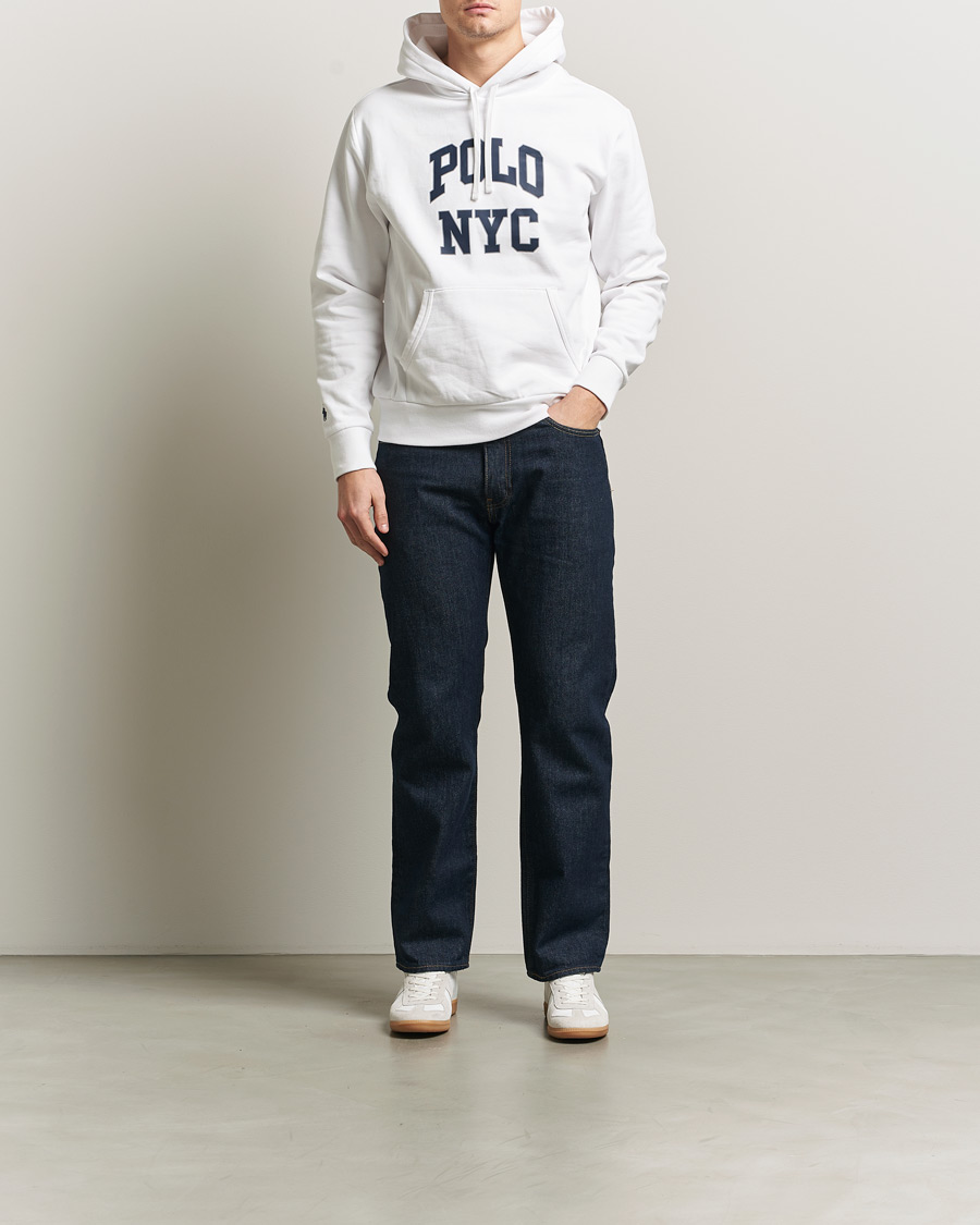 Homme | Pulls Et Tricots | Polo Ralph Lauren | Athletic Fleece Hoodie White