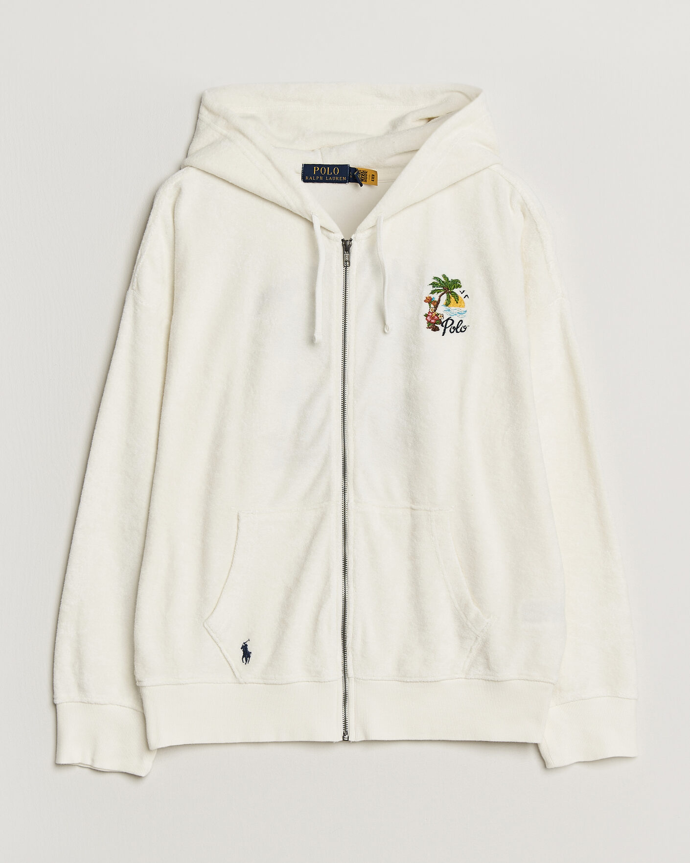 Heren | Truien | Polo Ralph Lauren | Cotton Terry Printed Full-Zip Hoodie Nevis