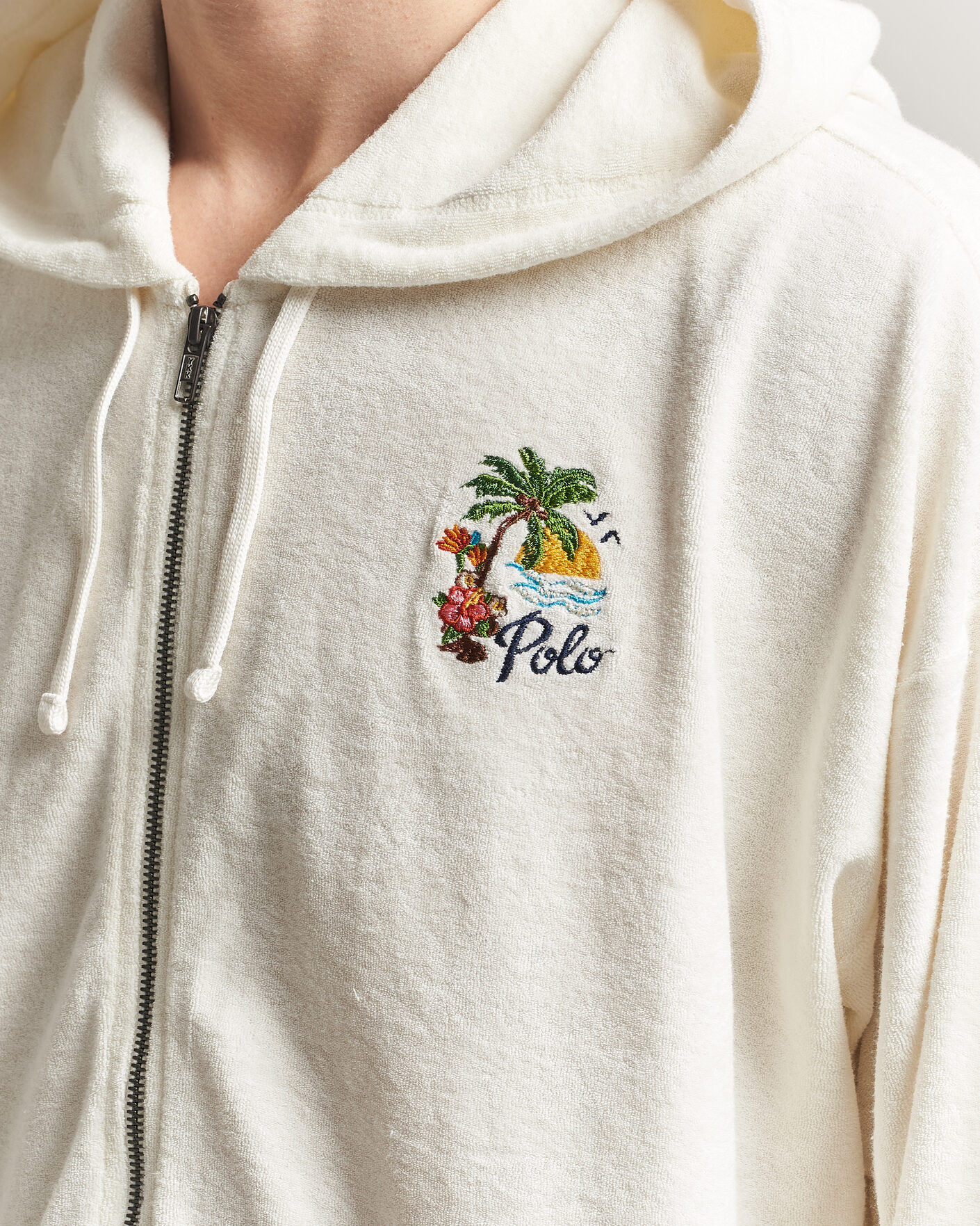 Heren | Truien | Polo Ralph Lauren | Cotton Terry Printed Full-Zip Hoodie Nevis