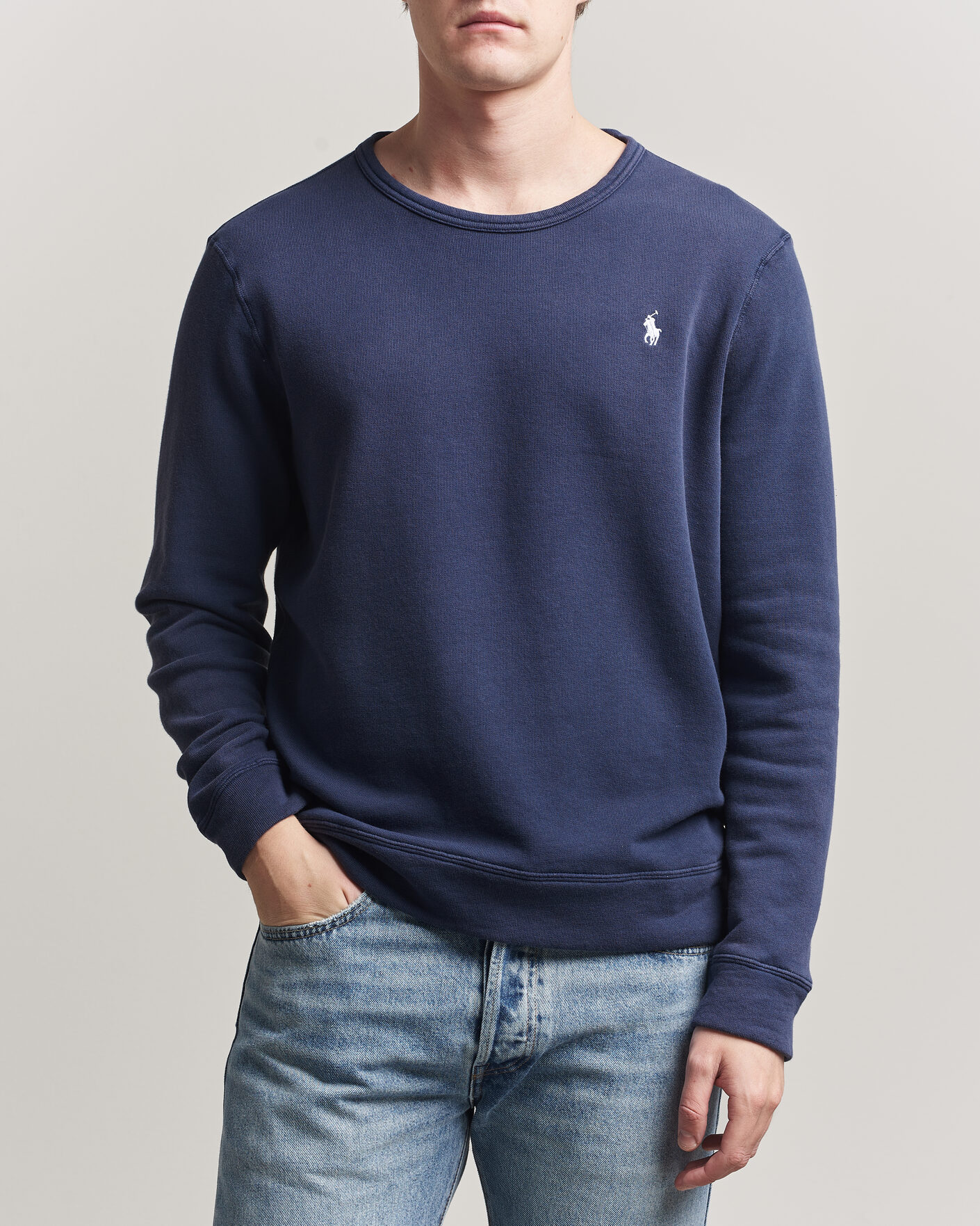 Heren | Truien | Polo Ralph Lauren | Island Terry Sweatshirt Newport Navy