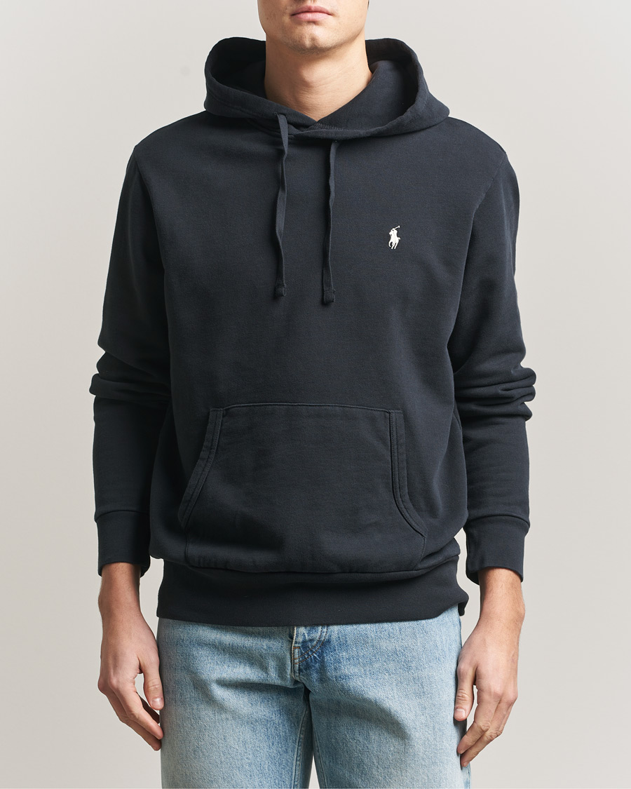 Heren | Truien | Polo Ralph Lauren | Loopback Terry Hoodie Polo Black