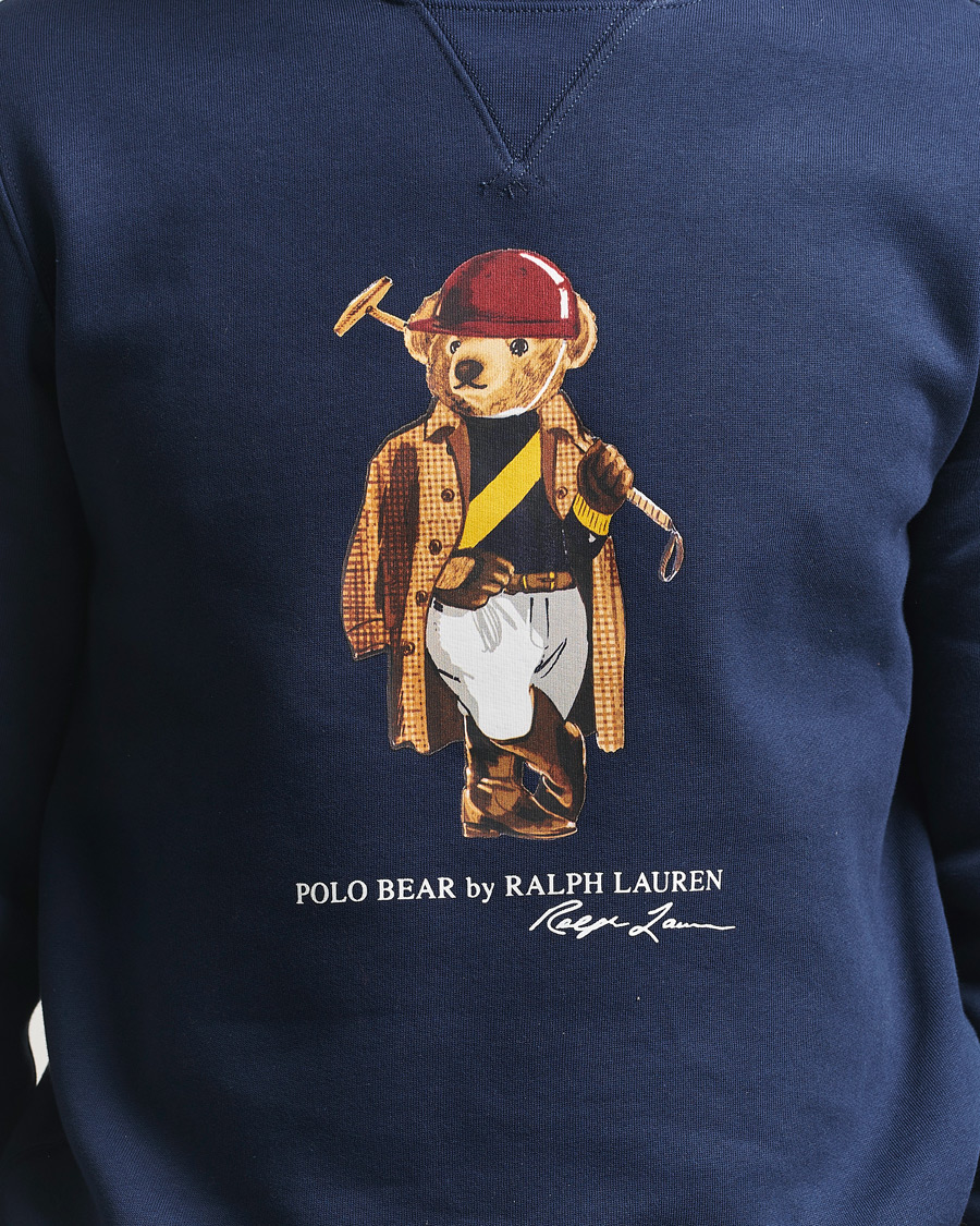 Heren | Truien | Polo Ralph Lauren | Fleece Bear Sweatshirt Newport Navy