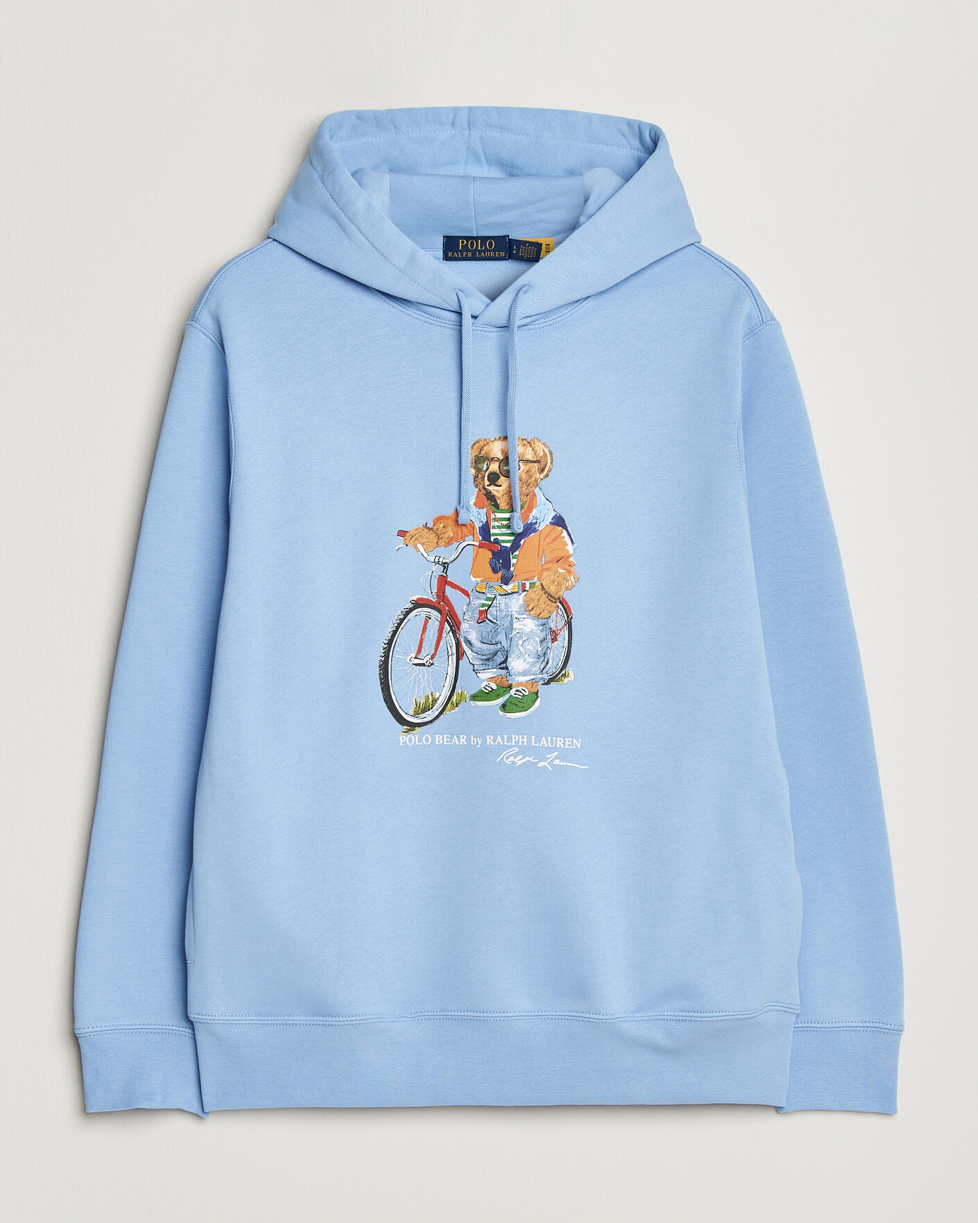 Heren | Truien | Polo Ralph Lauren | Fleece Bear Hoodie Austin Blue