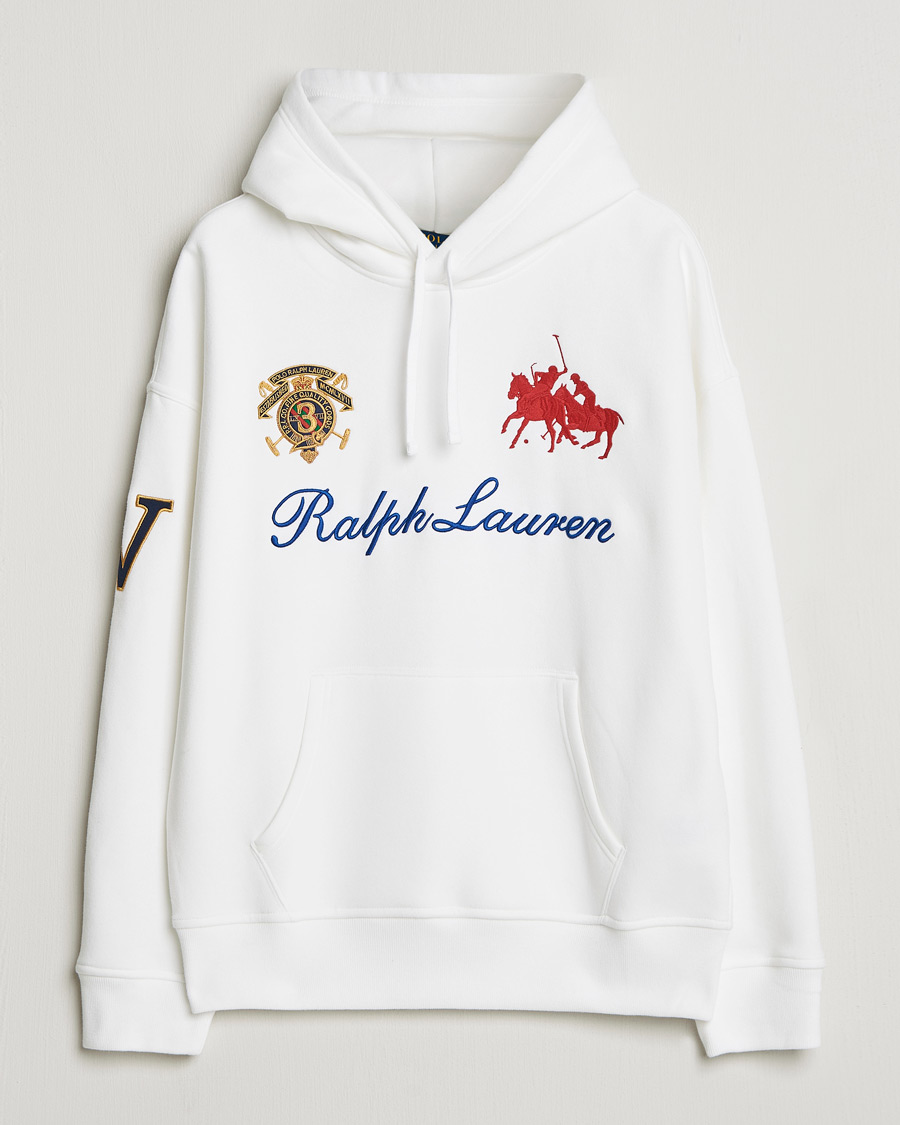 Homme | Pulls Et Tricots | Polo Ralph Lauren | Magic Fleece Logo Hoodie White