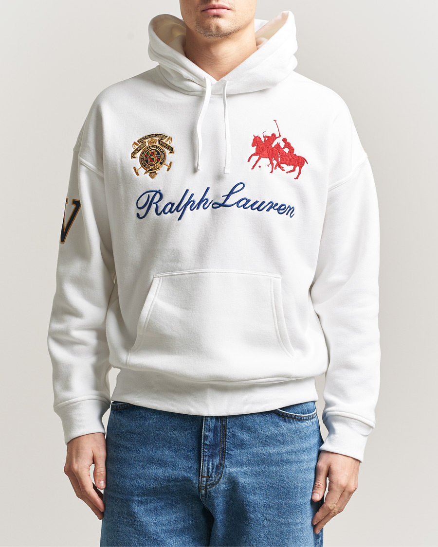 Homme | Pulls Et Tricots | Polo Ralph Lauren | Magic Fleece Logo Hoodie White