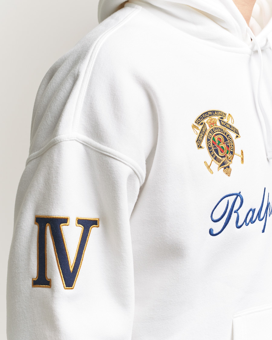 Heren | Truien | Polo Ralph Lauren | Magic Fleece Logo Hoodie White